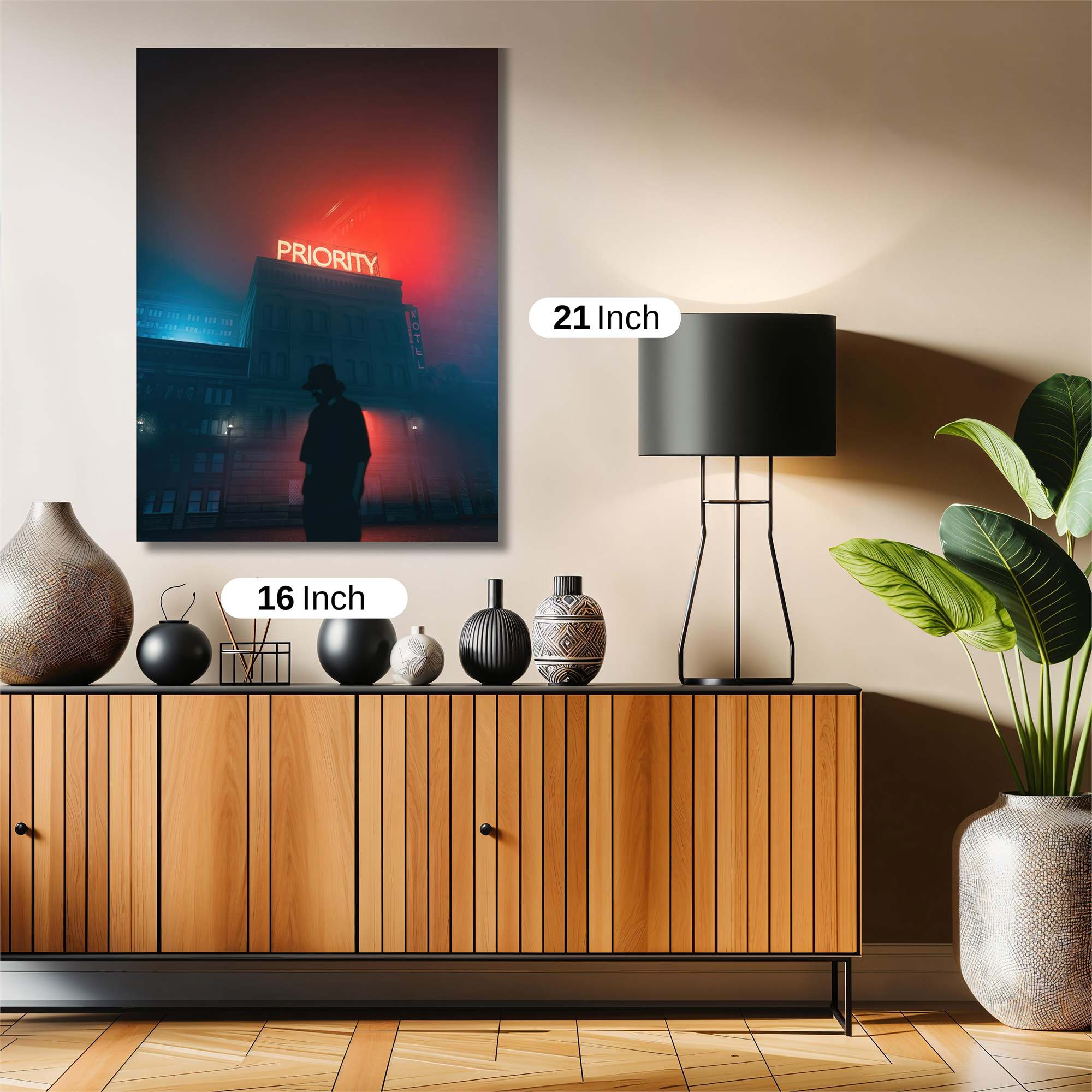 Neon Mystery Safe Wall Magnetic / M