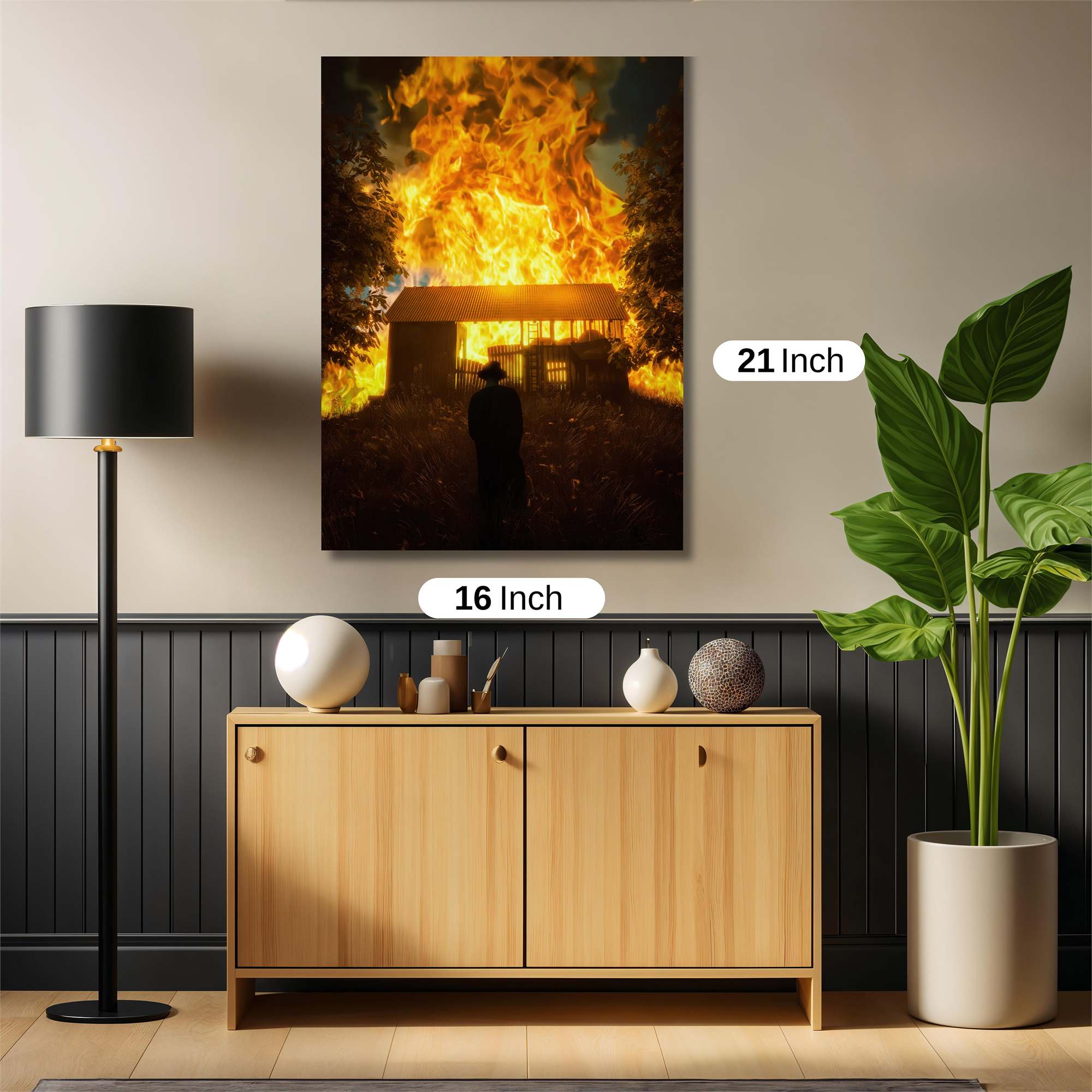 Barn Inferno Safe Wall Magnetic / M