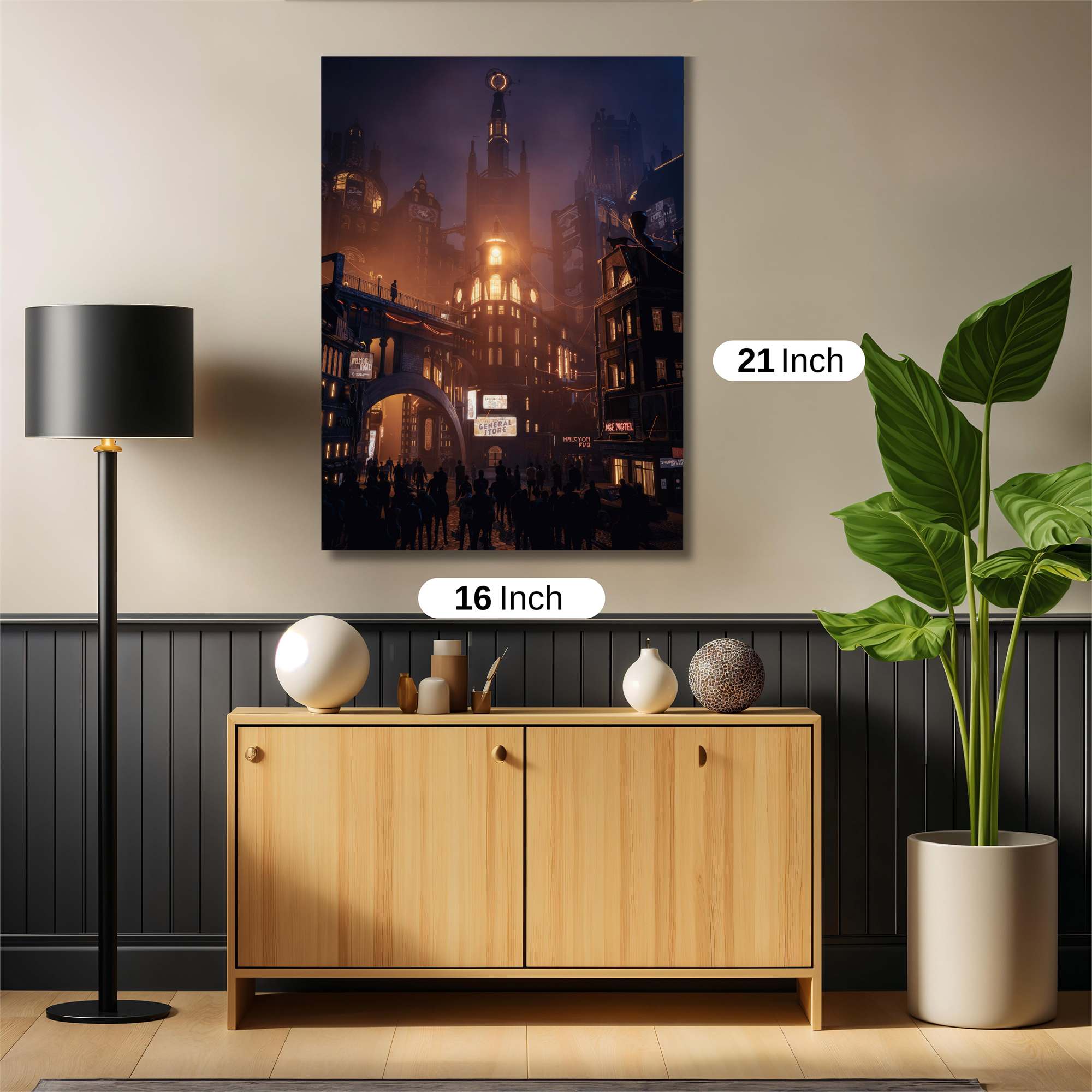 Gotham Enigmatic Safe Wall Magnetic / M