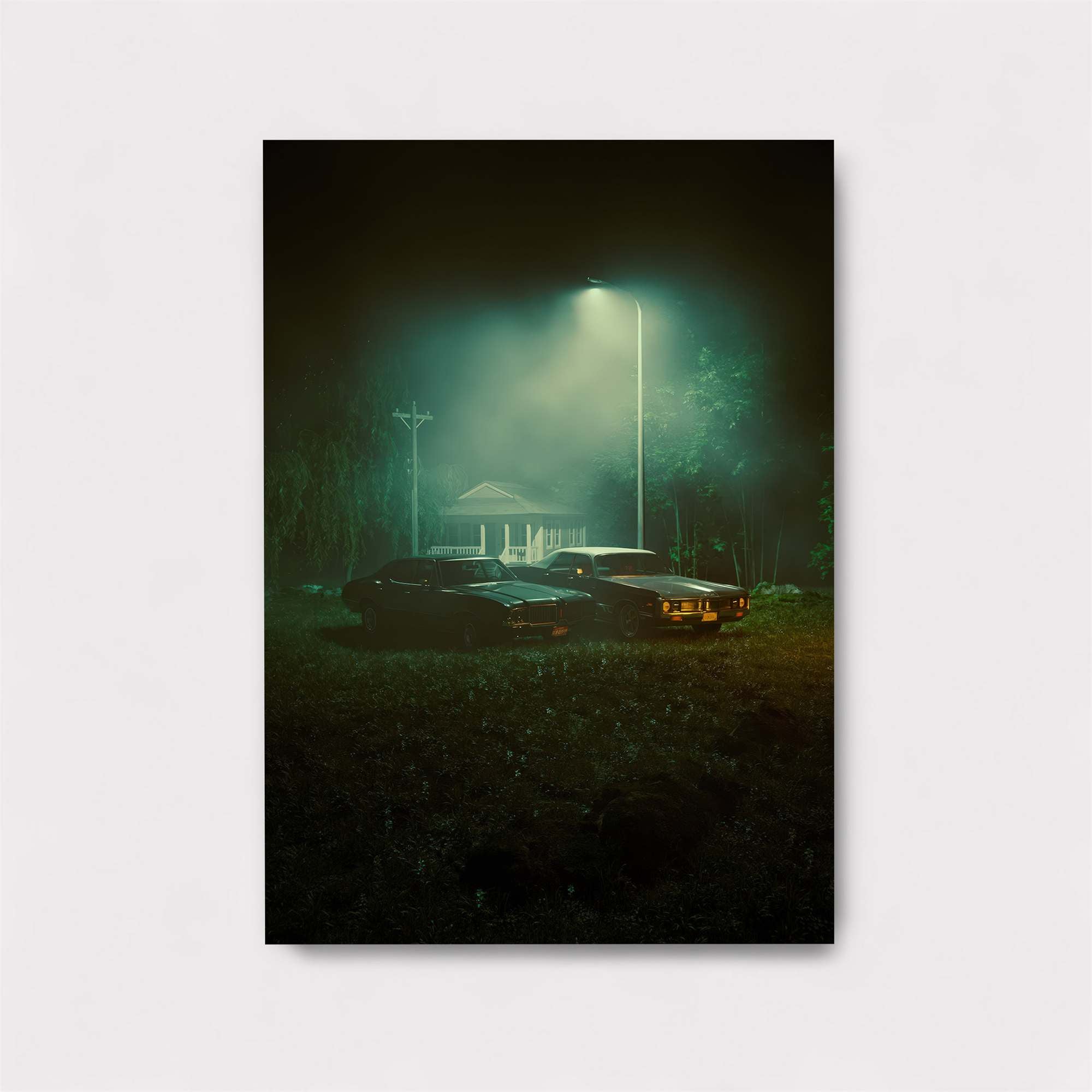 Foggy Night Safe Wall Magnetic / M