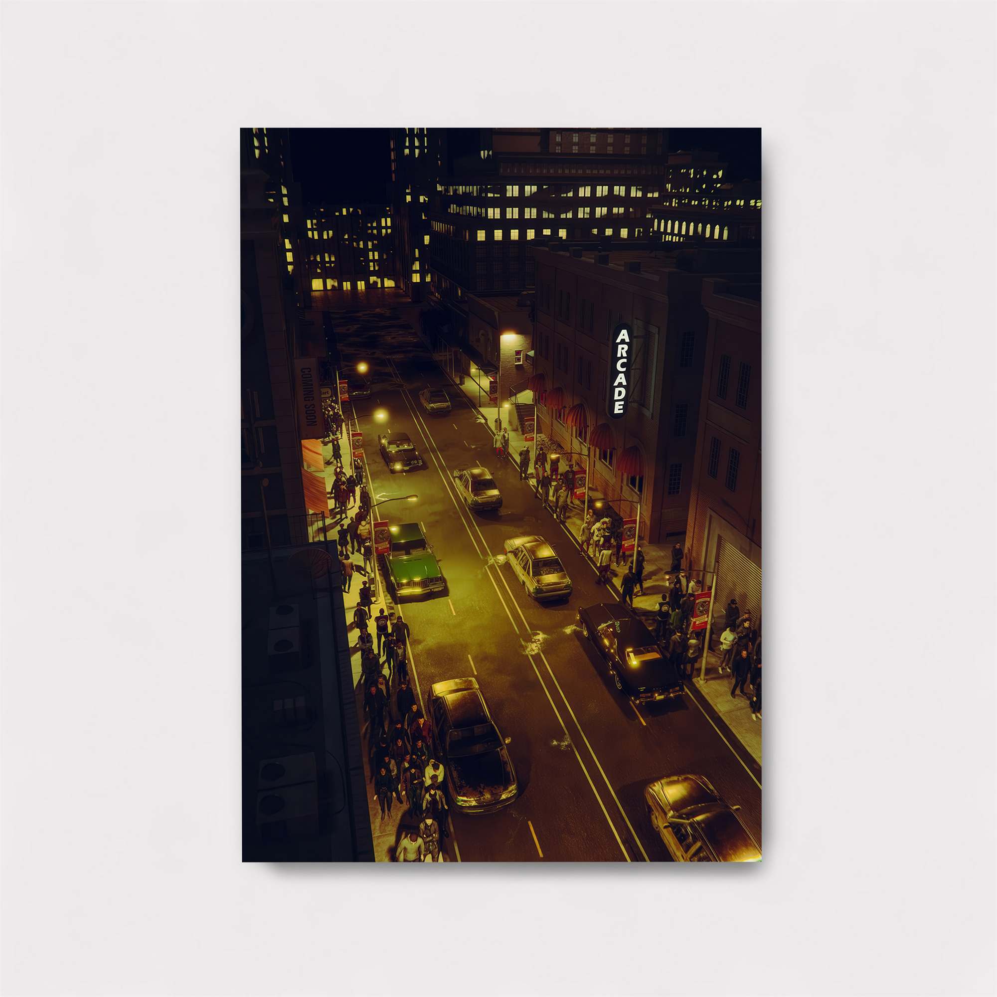 City Pulse Safe Wall Magnetic / M