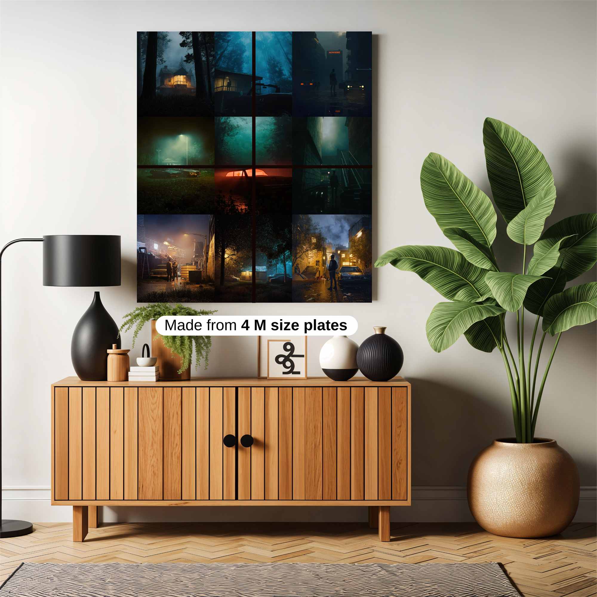Mystery Night Safe Wall Magnetic / M