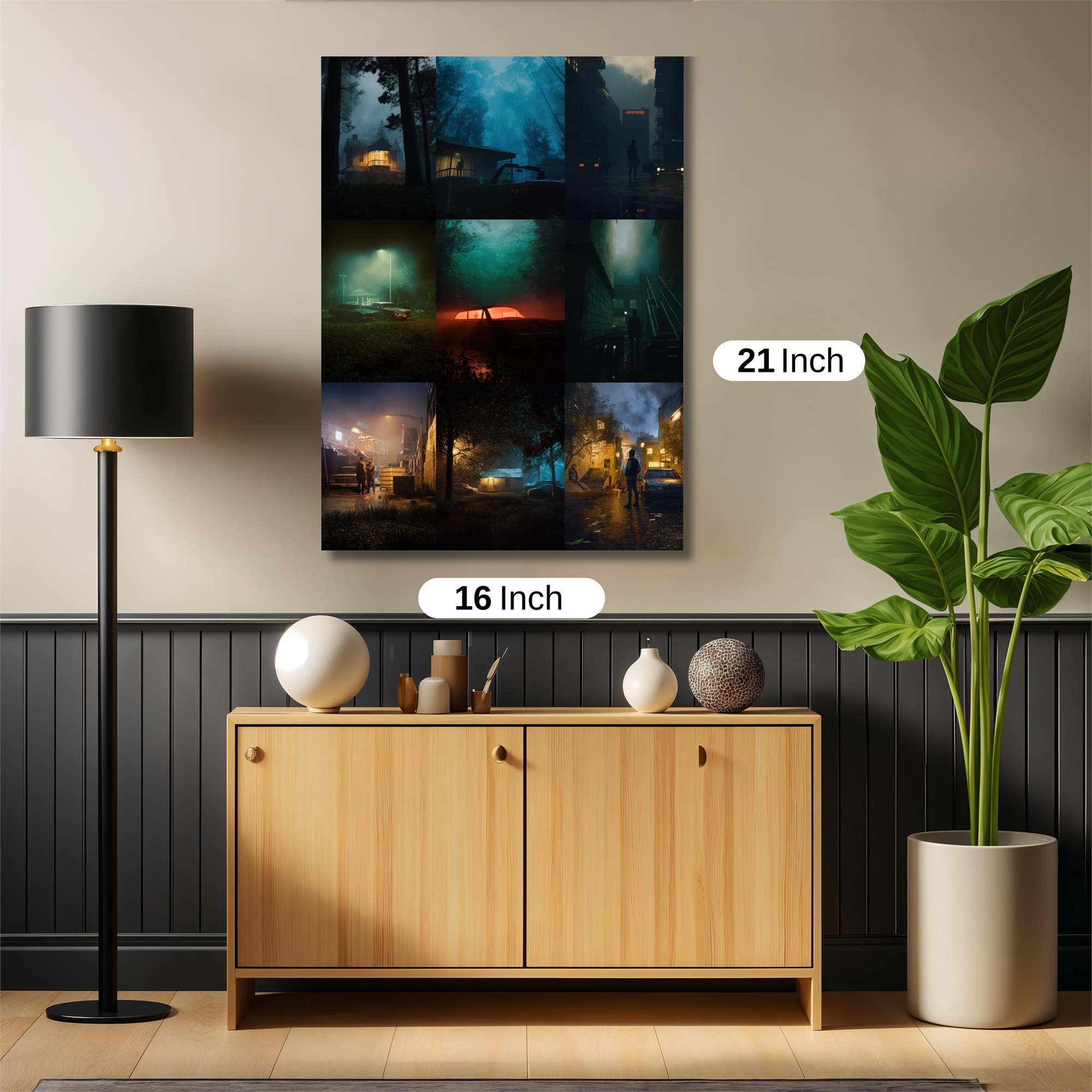 Mystery Night Safe Wall Magnetic / M