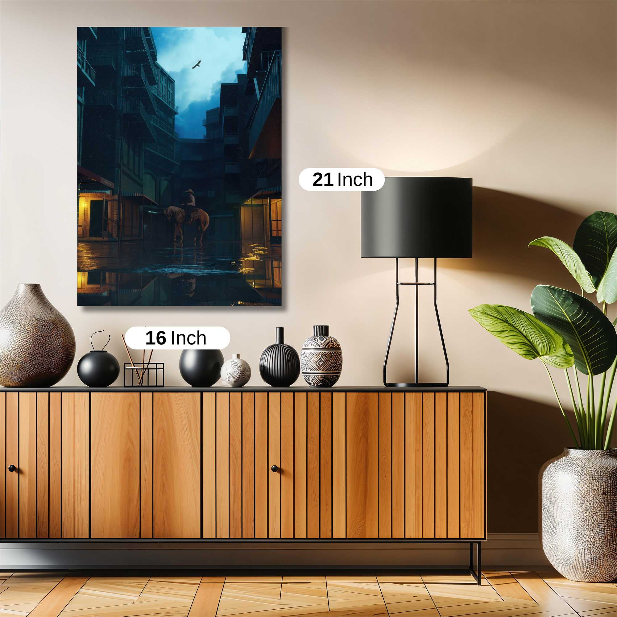 Warrior's Solitude Safe Wall Magnetic / M