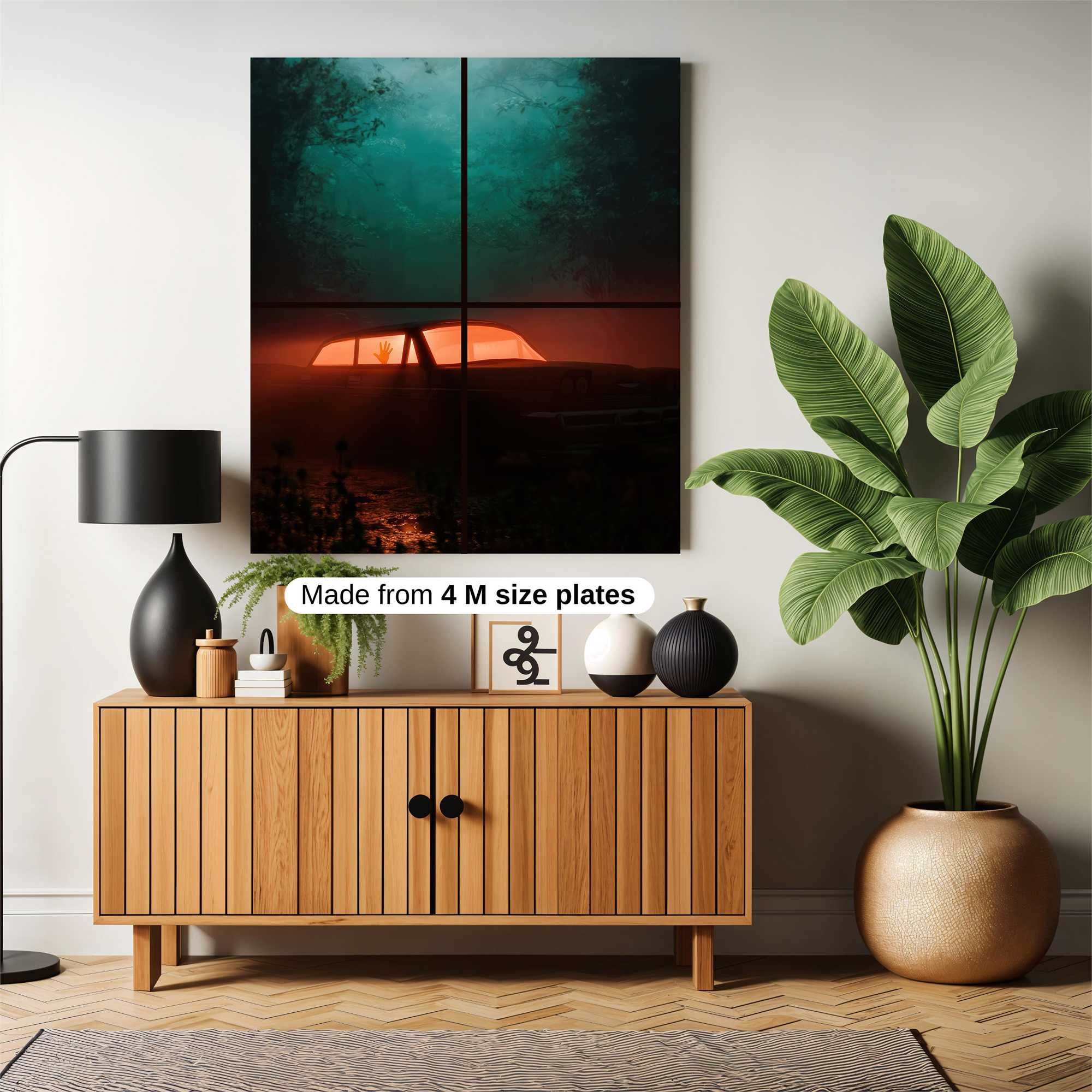 Mystery Glow Safe Wall Magnetic / M