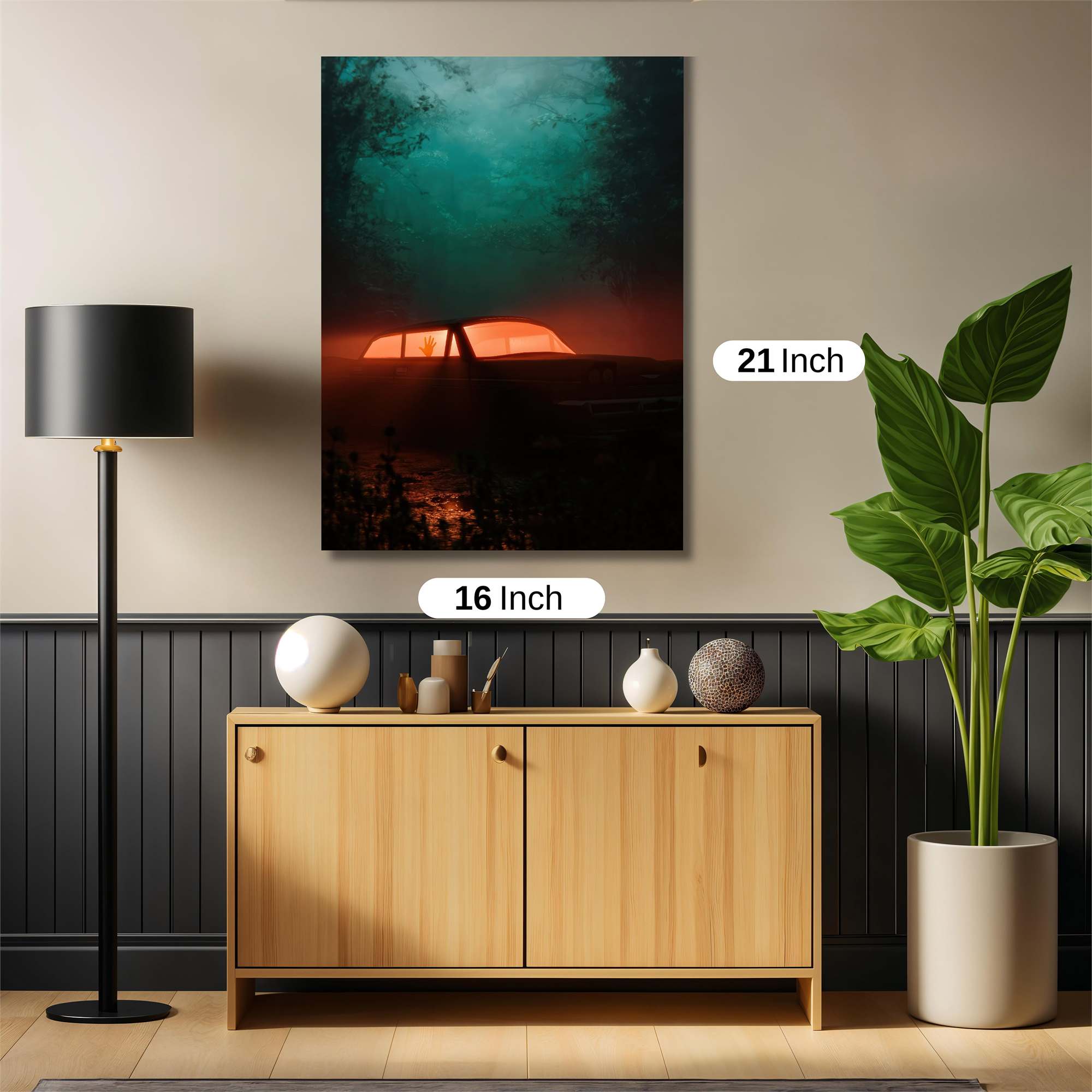 Mystery Glow Safe Wall Magnetic / M