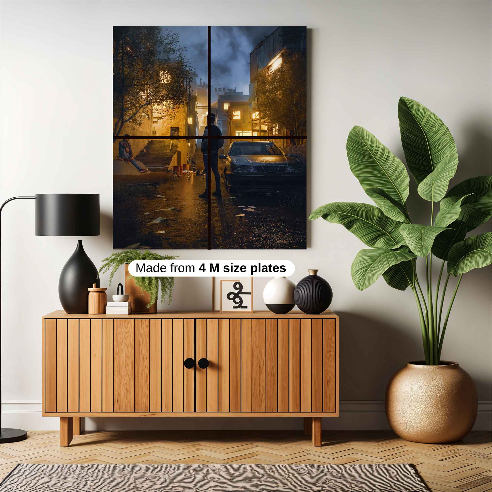 Alley Nocturne Safe Wall Magnetic / M