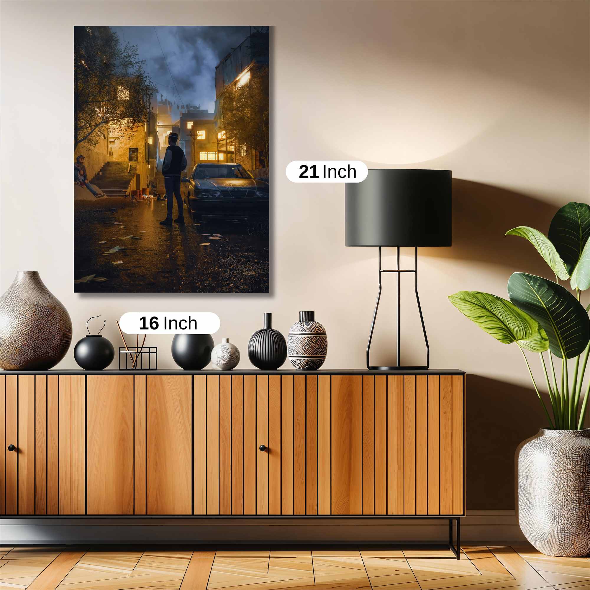 Alley Nocturne Safe Wall Magnetic / M