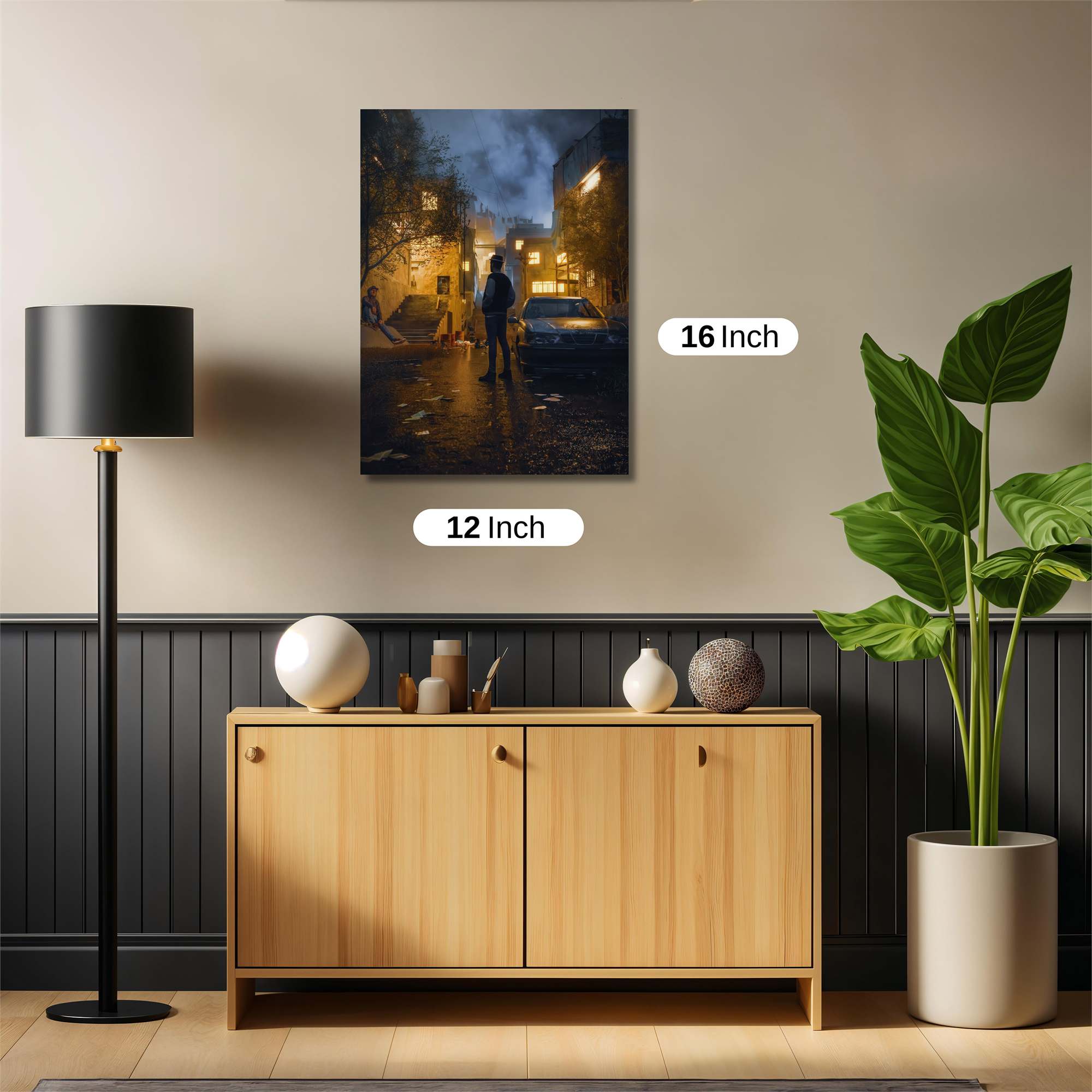 Alley Nocturne Safe Wall Magnetic / M