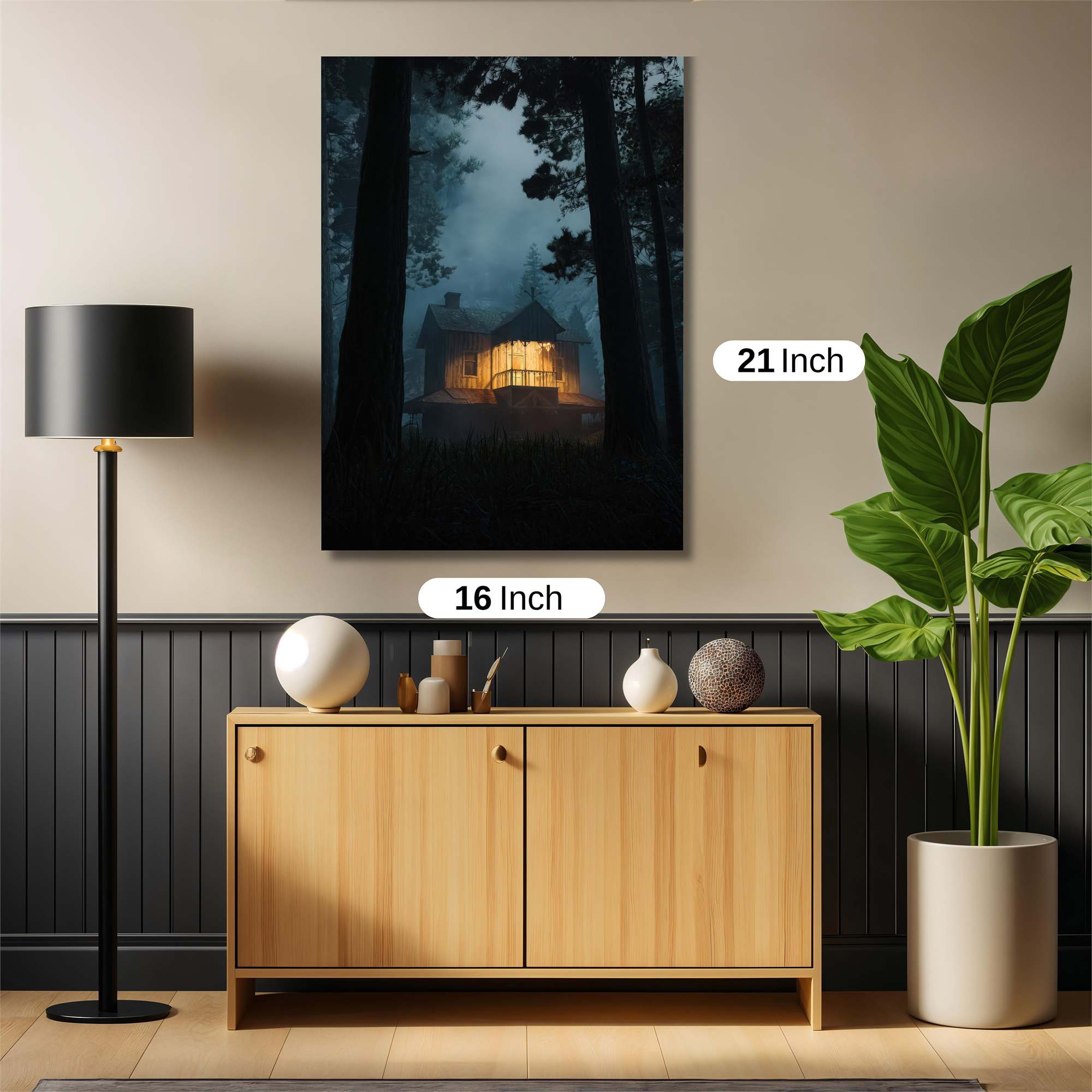 Cabin Enigmatic Safe Wall Magnetic / M