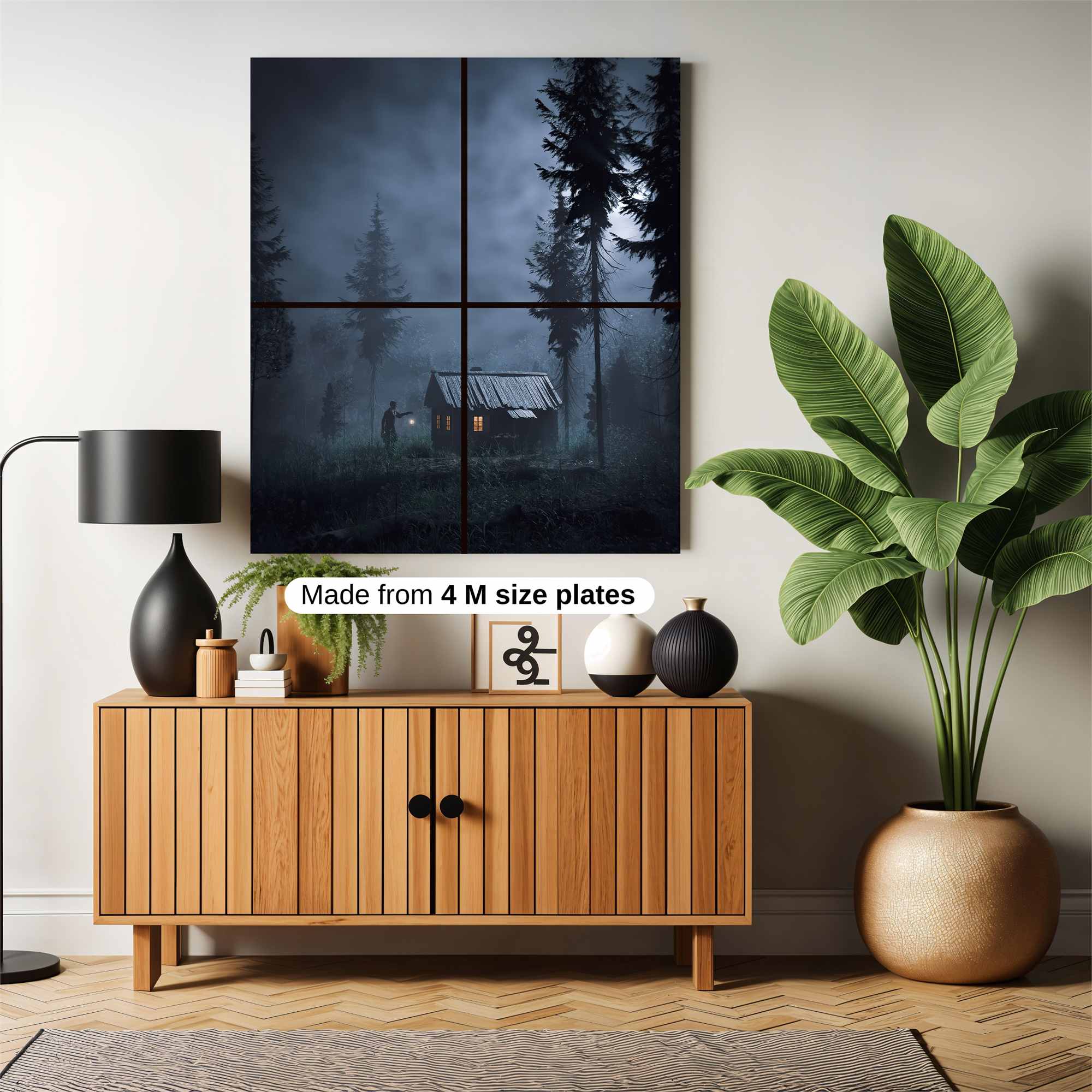 Cabin Gloom Safe Wall Magnetic / M