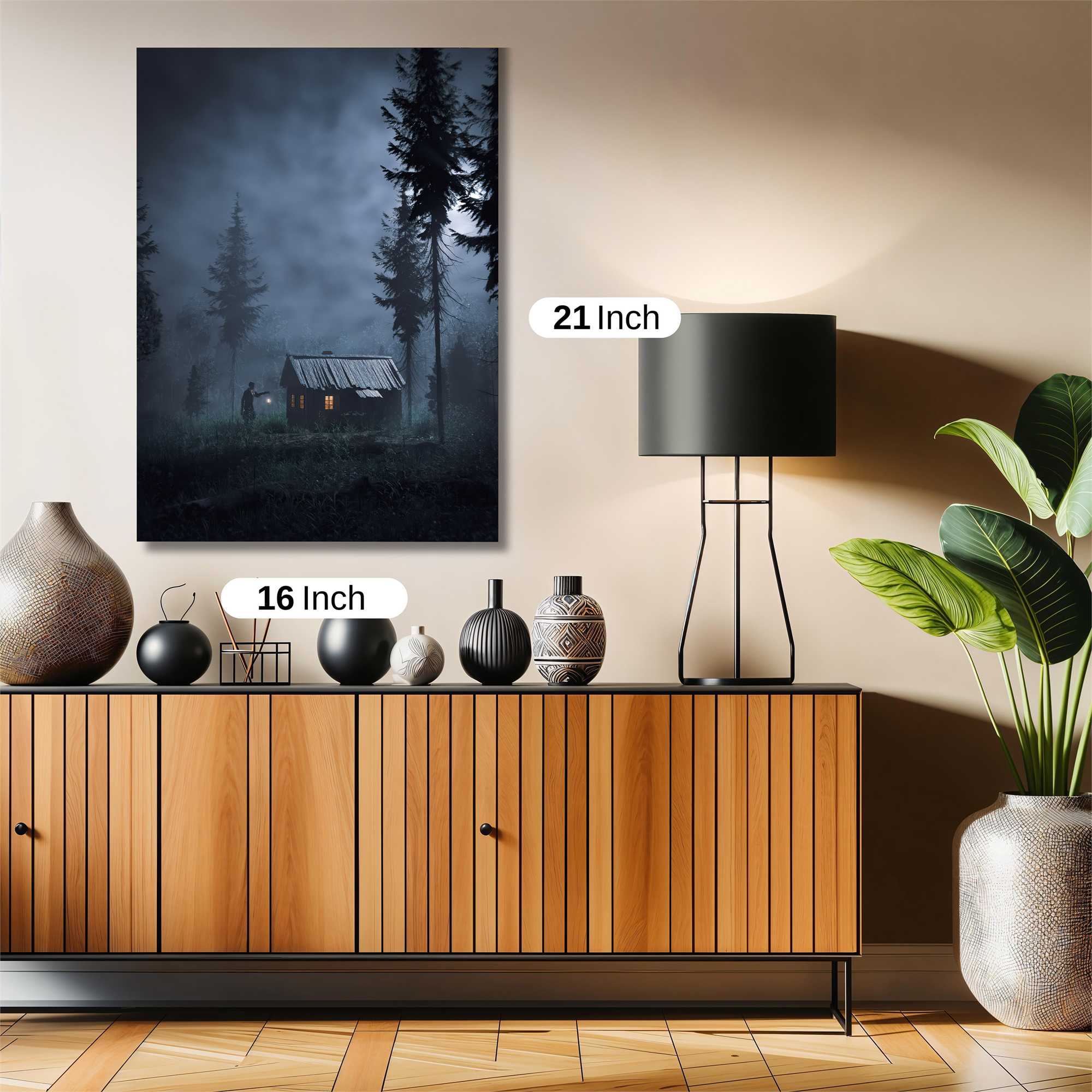 Cabin Gloom Safe Wall Magnetic / M