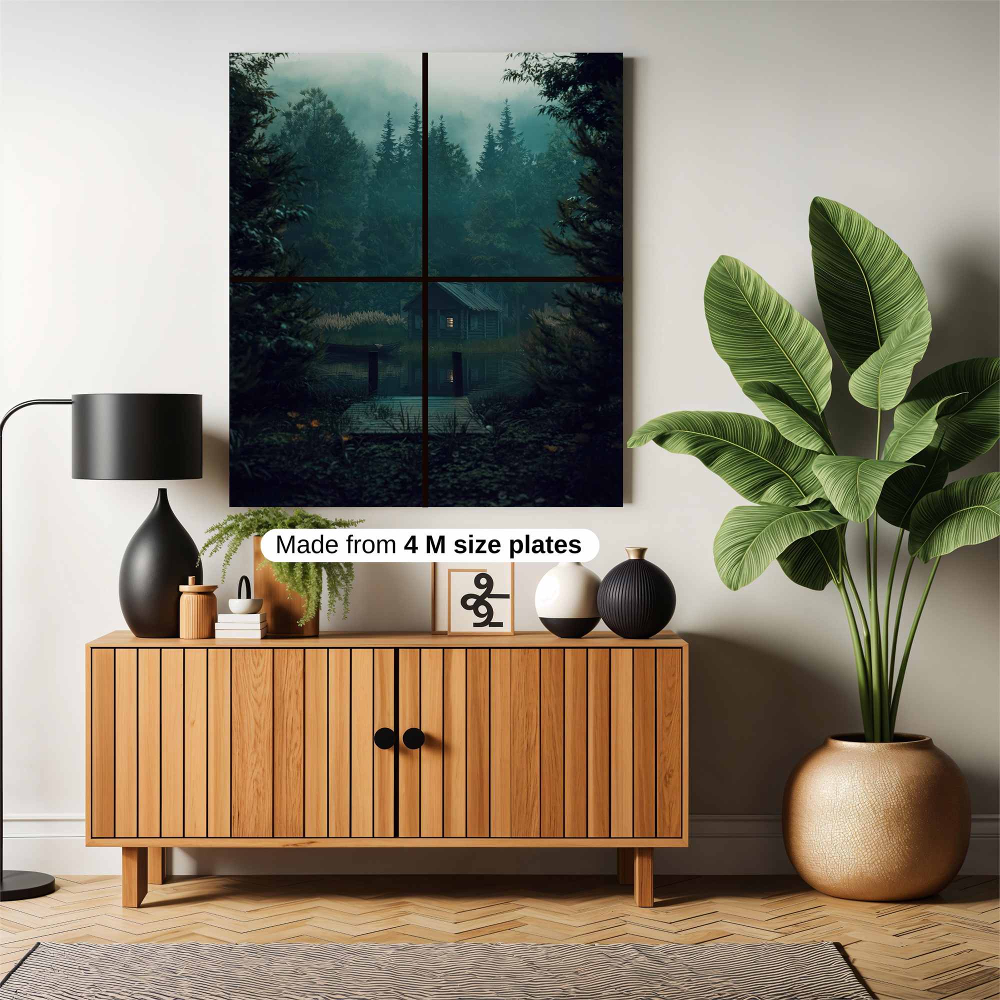 Cabin Serenity Safe Wall Magnetic / M