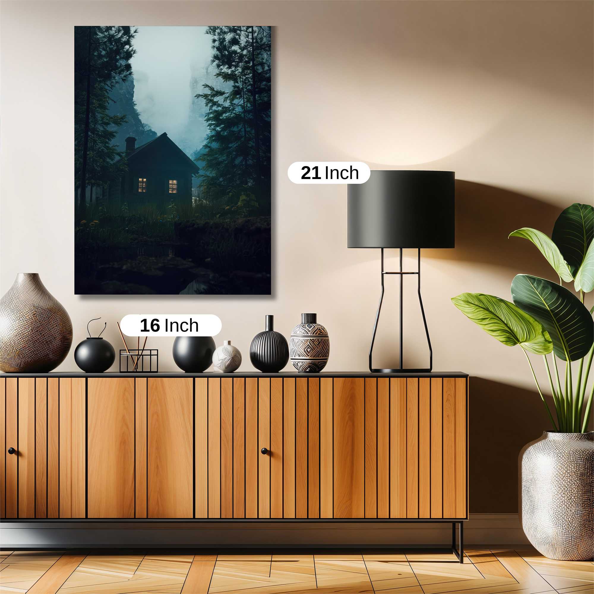 Cabin Serenity Safe Wall Magnetic / M