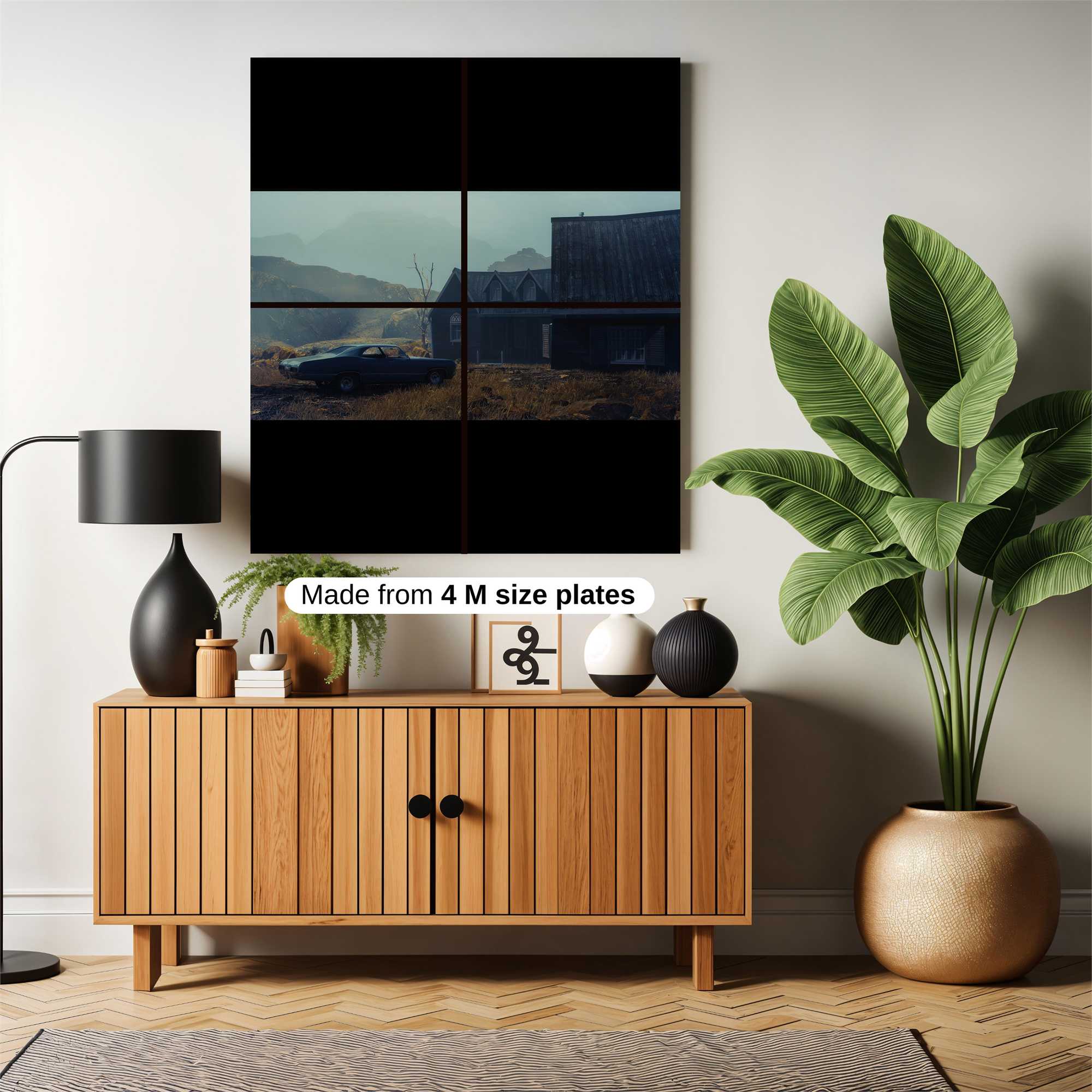 Mystery Cabin Safe Wall Magnetic / M