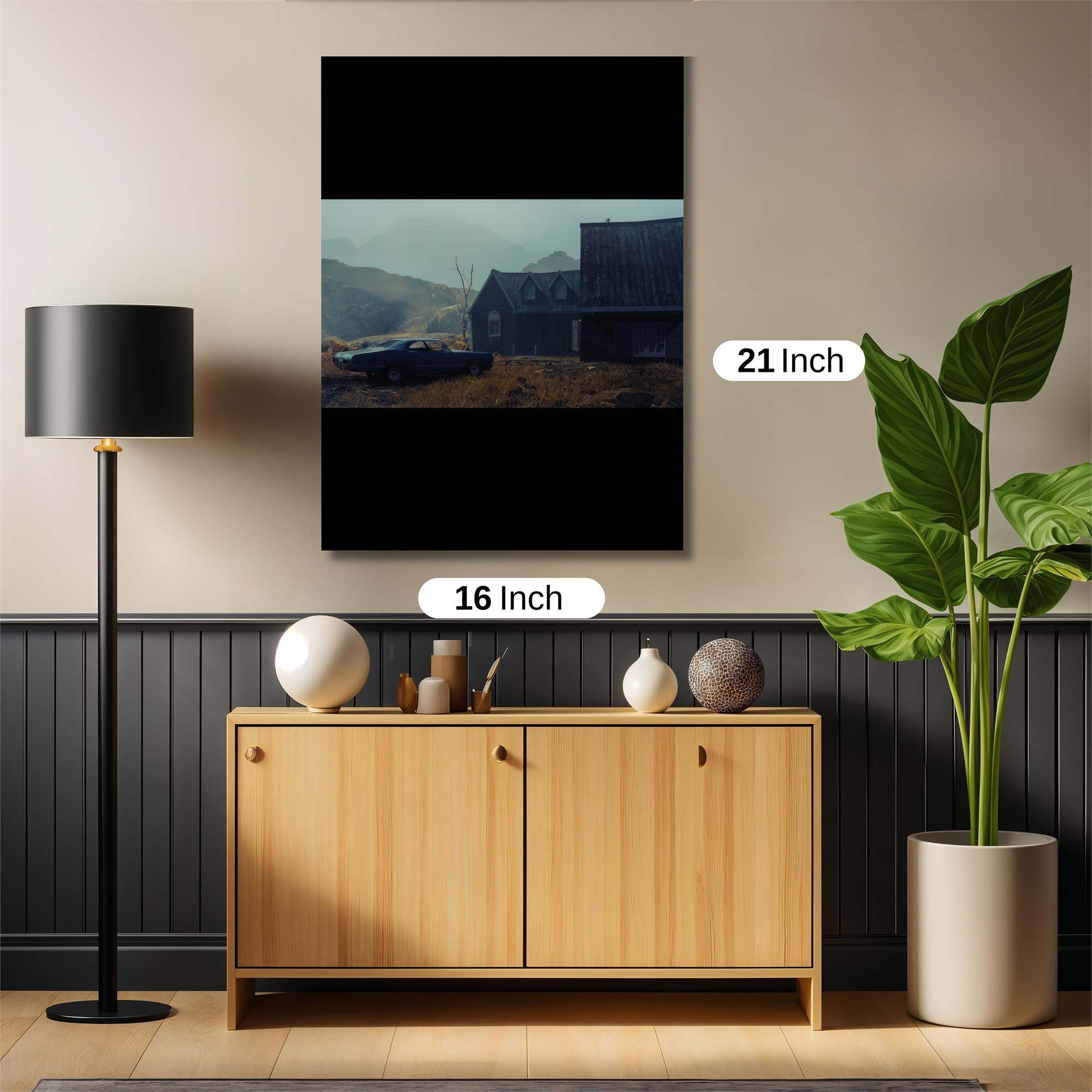 Mystery Cabin Safe Wall Magnetic / M