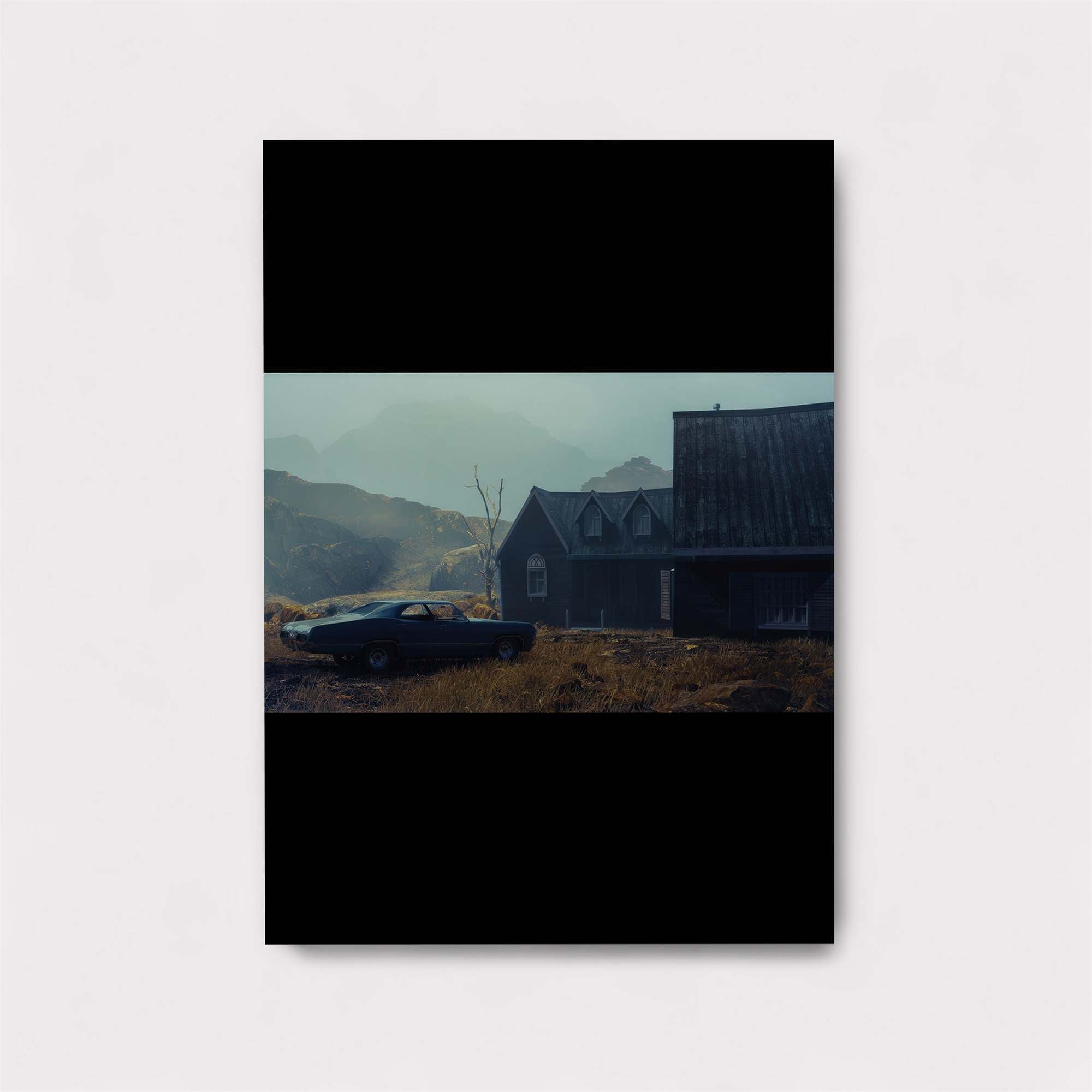 Mystery Cabin Safe Wall Magnetic / M