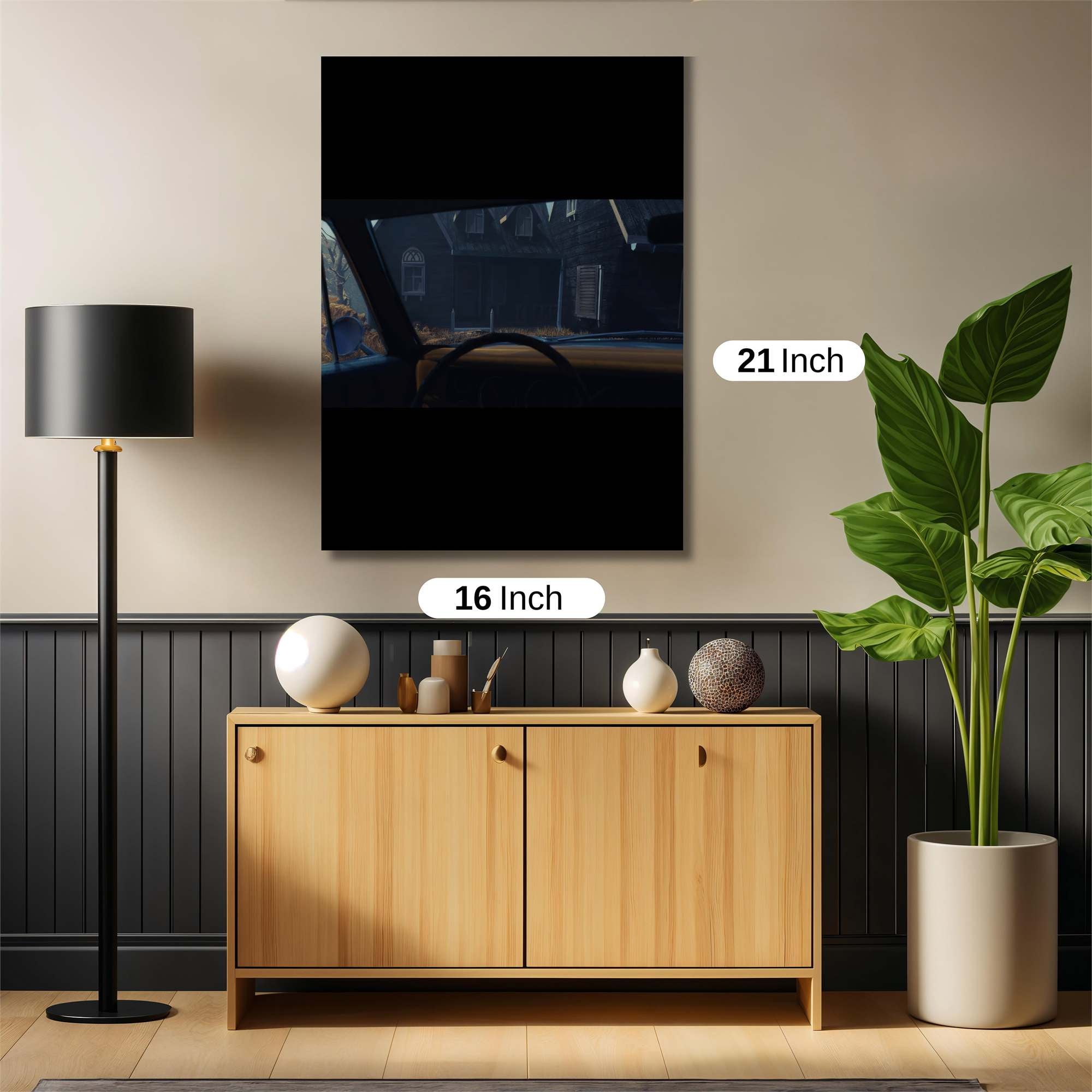 Haunted Arrival Safe Wall Magnetic / M