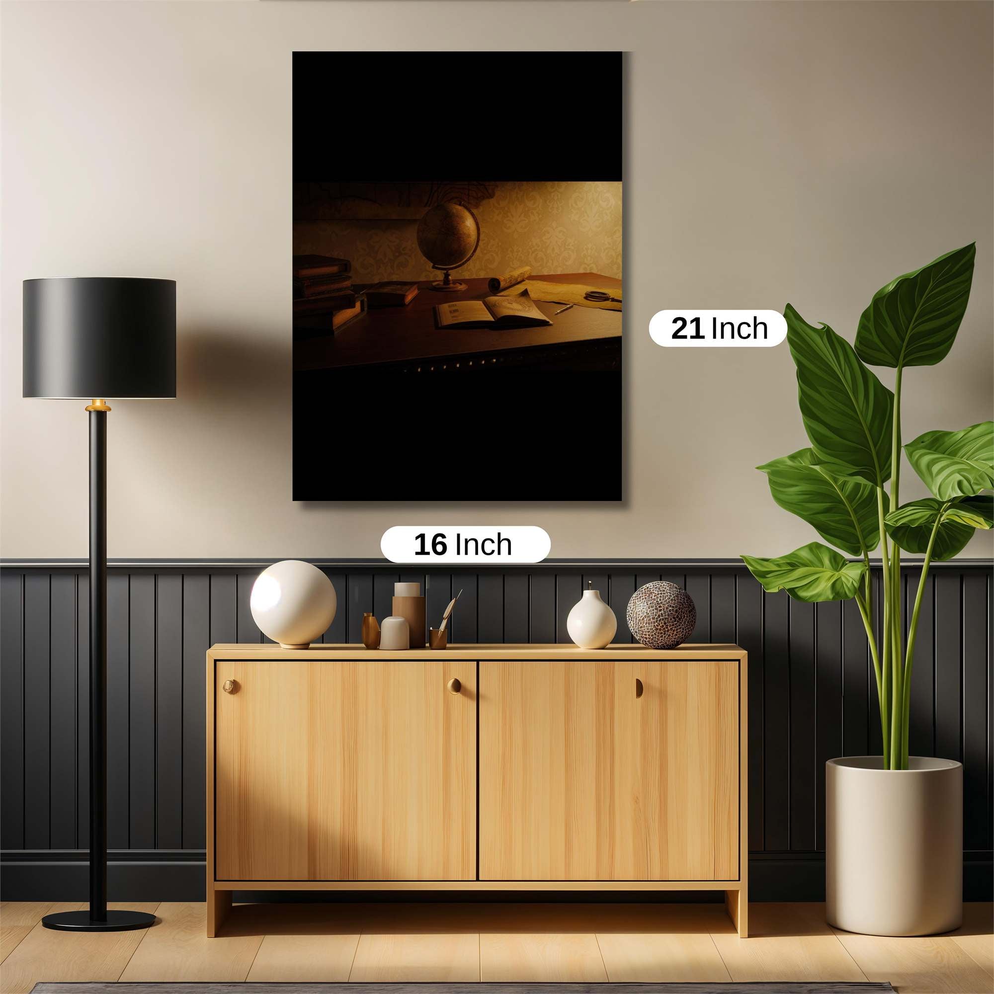 Globe Enigma Safe Wall Magnetic / M