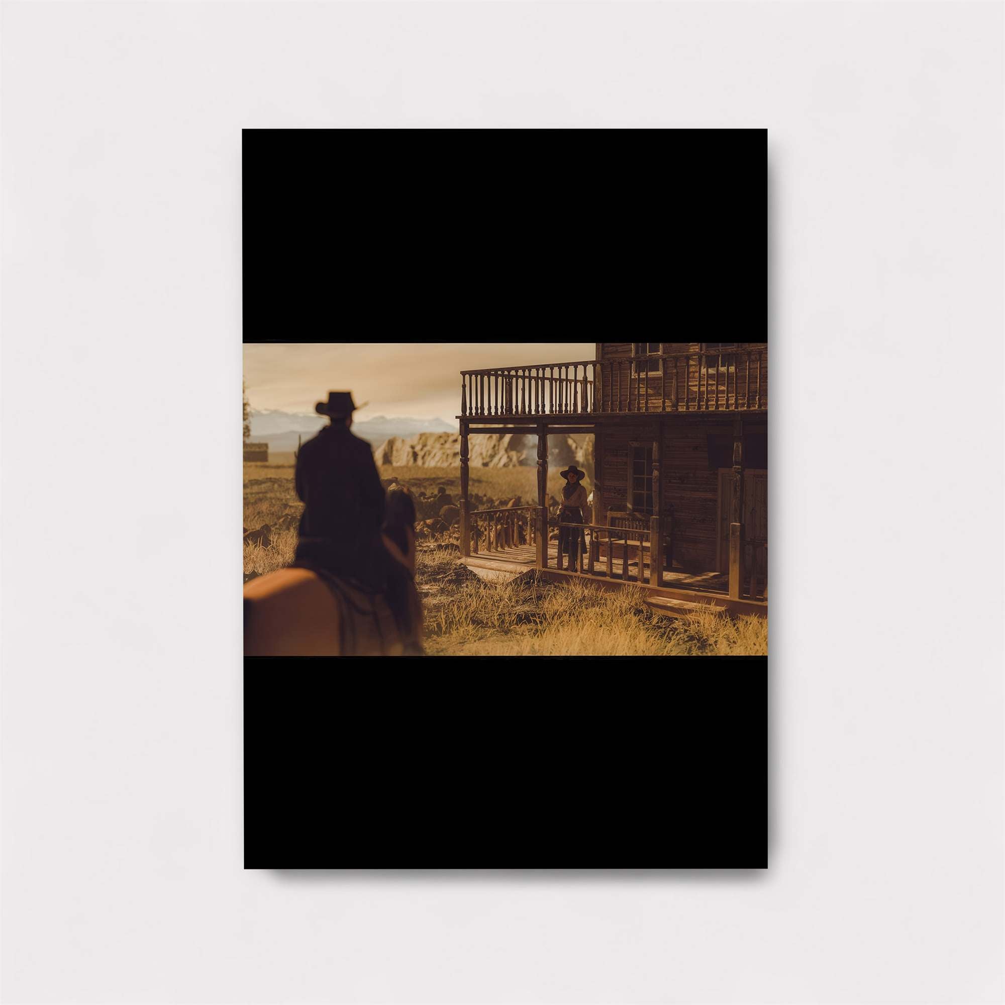 Cowboy Solitude Safe Wall Magnetic / M