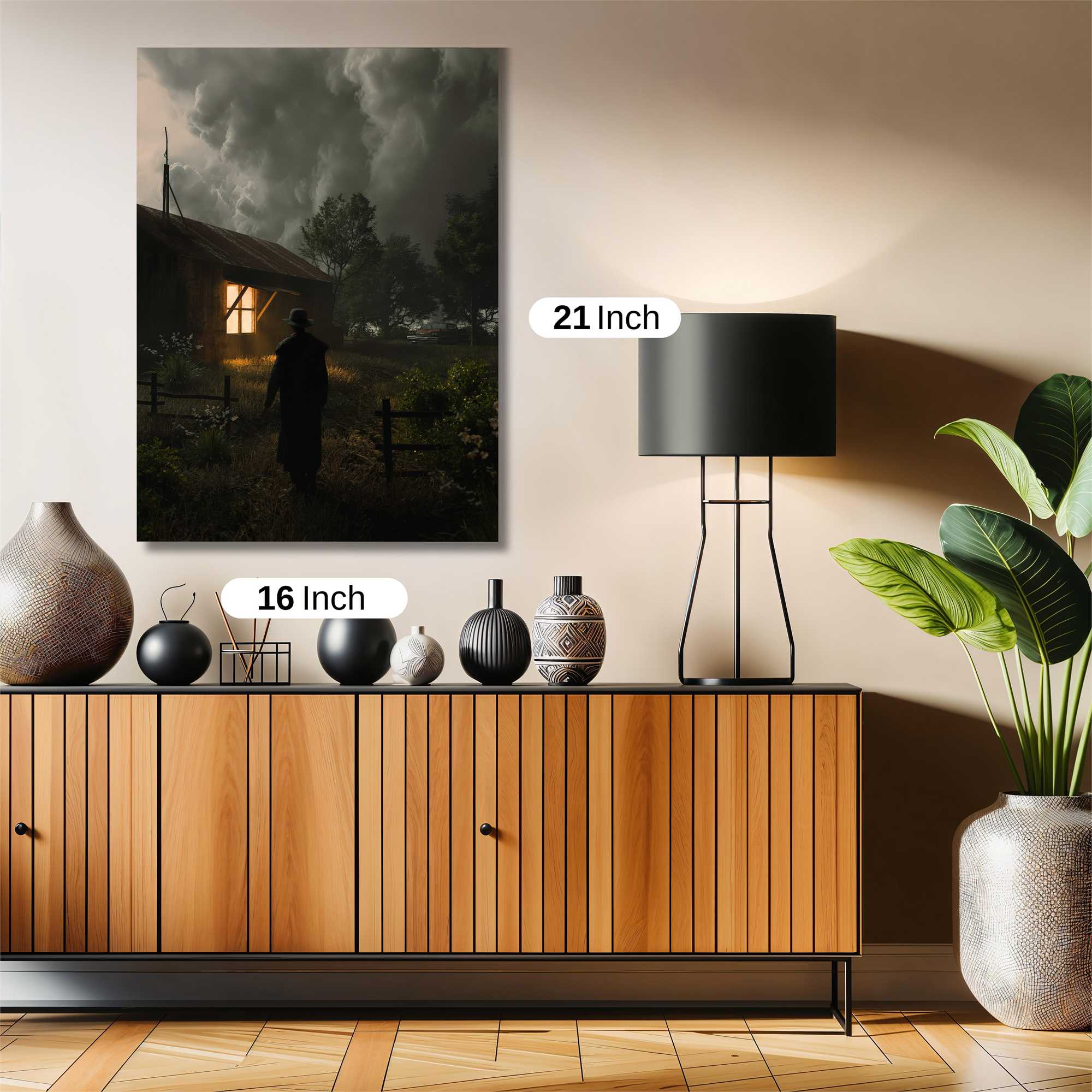 Stormbound Solitude Safe Wall Magnetic / M