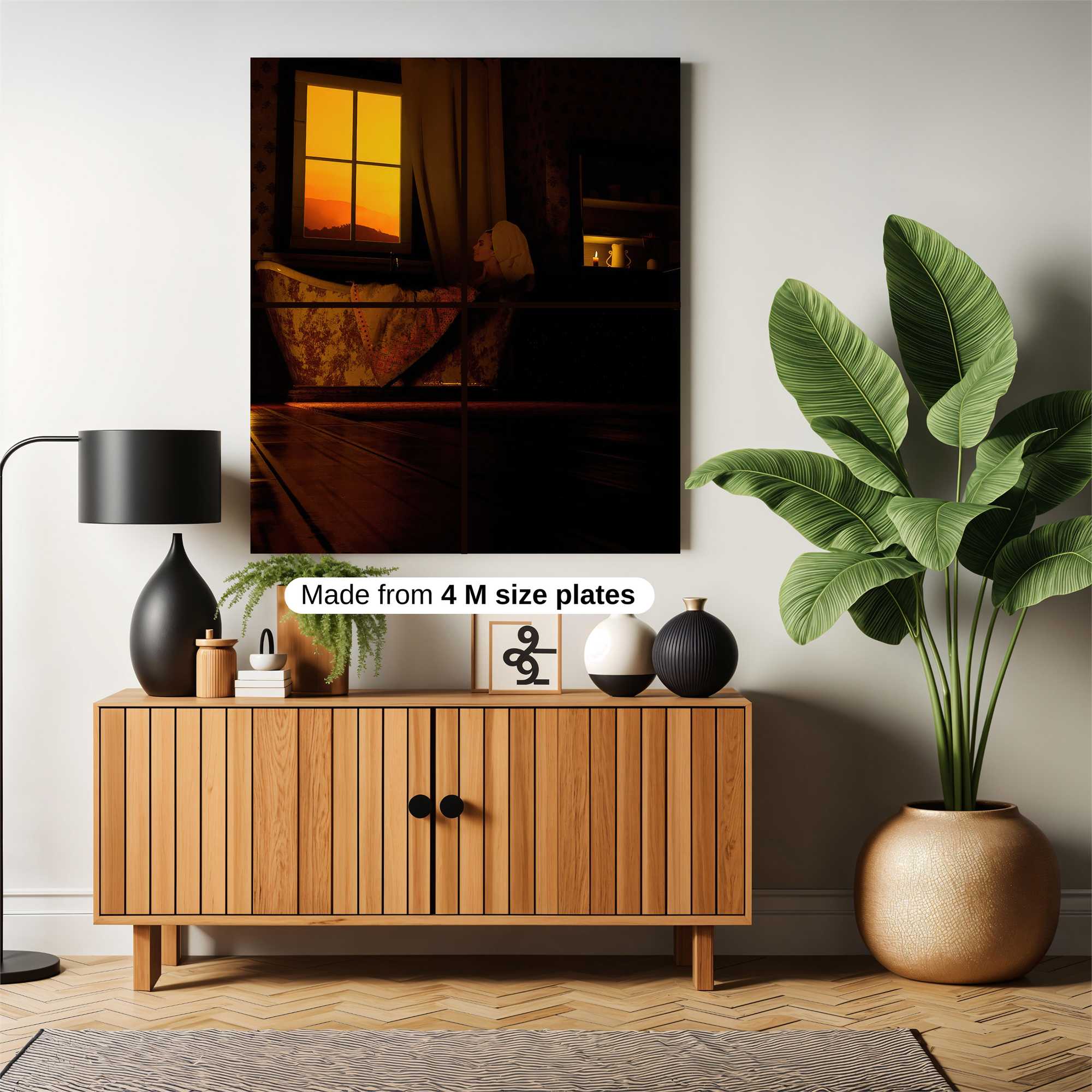 Sunset Serenity Safe Wall Magnetic / M