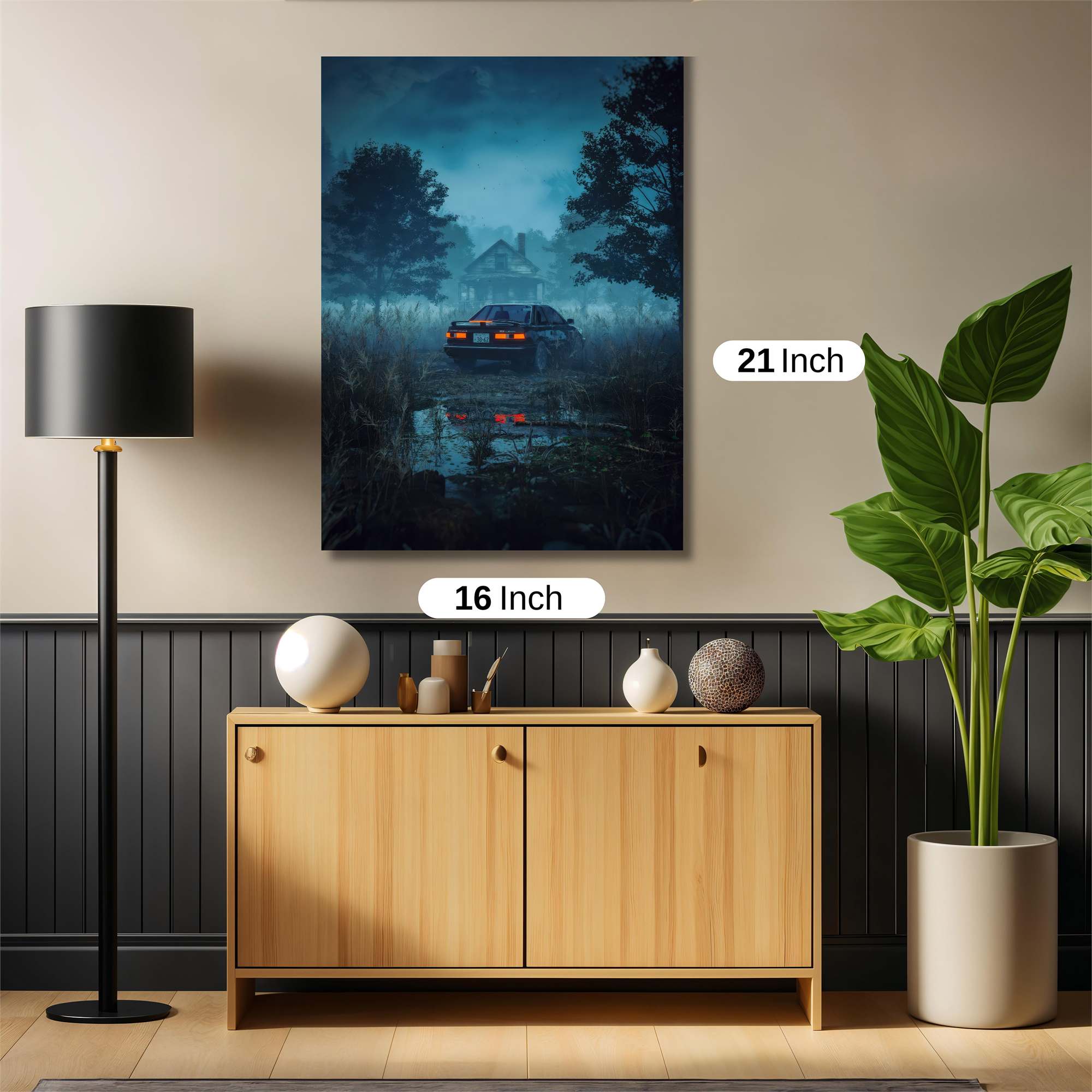 Mystery Eerie Safe Wall Magnetic / M