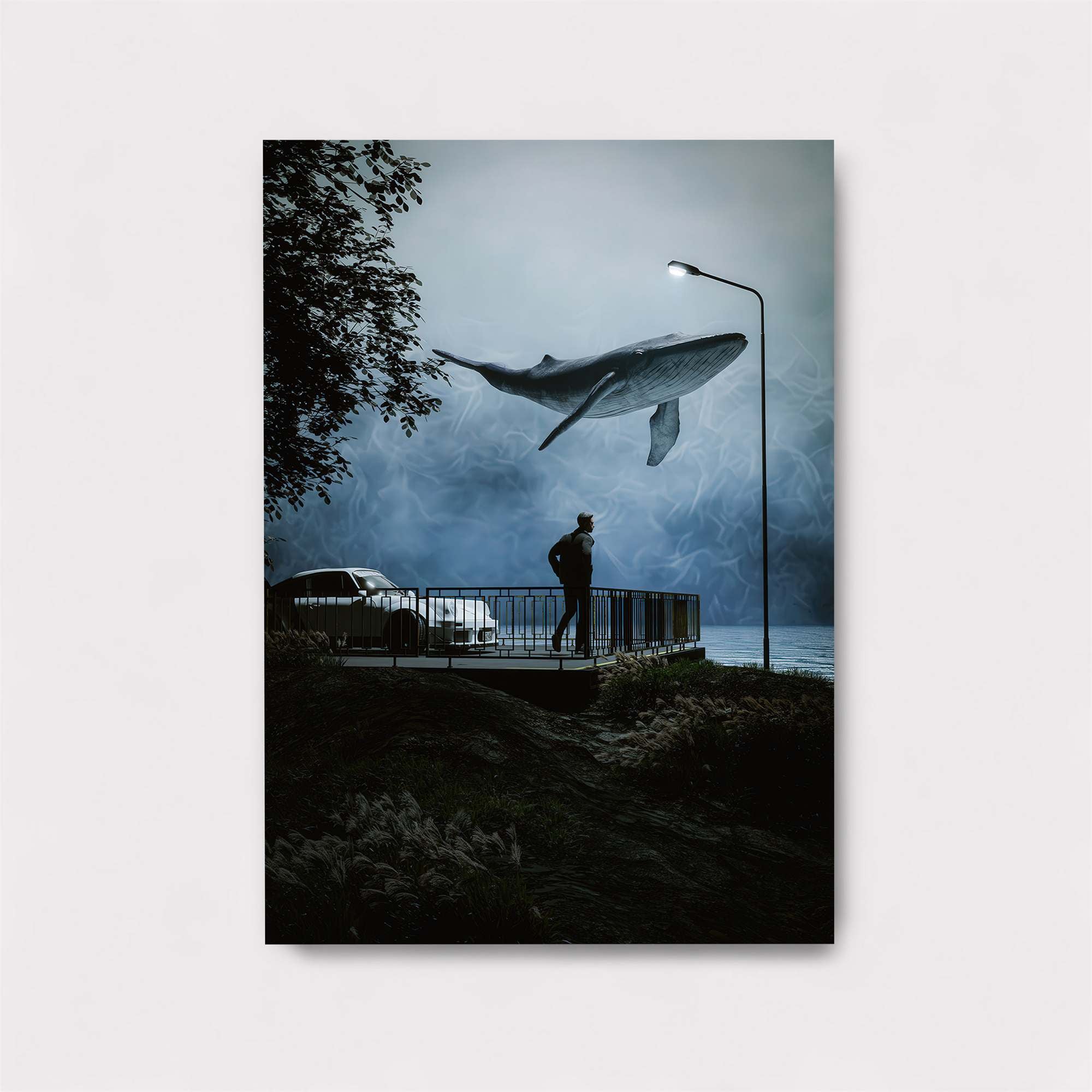 Whale Wonder Safe Wall Magnetic / M