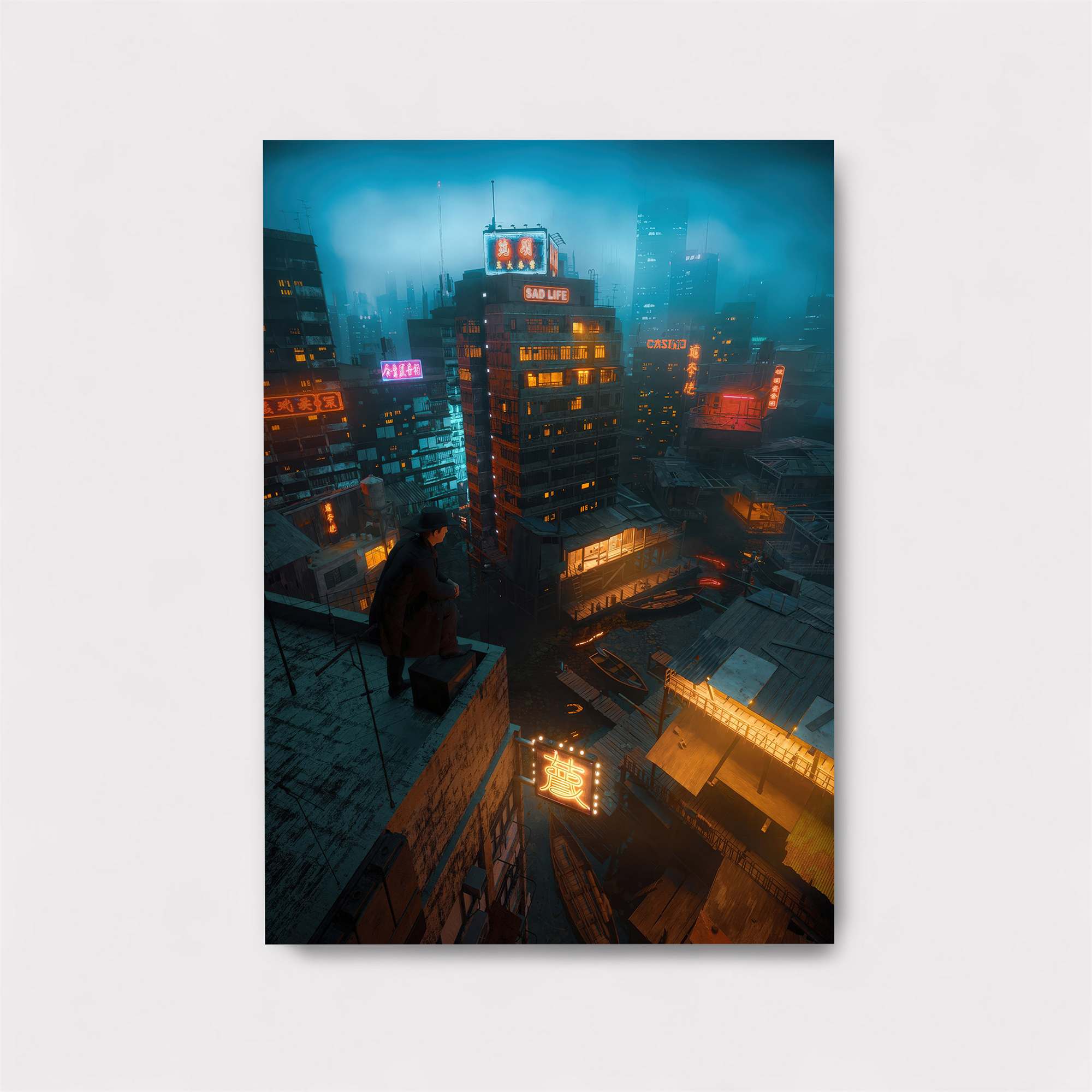 Neon Noir Safe Wall Magnetic / M