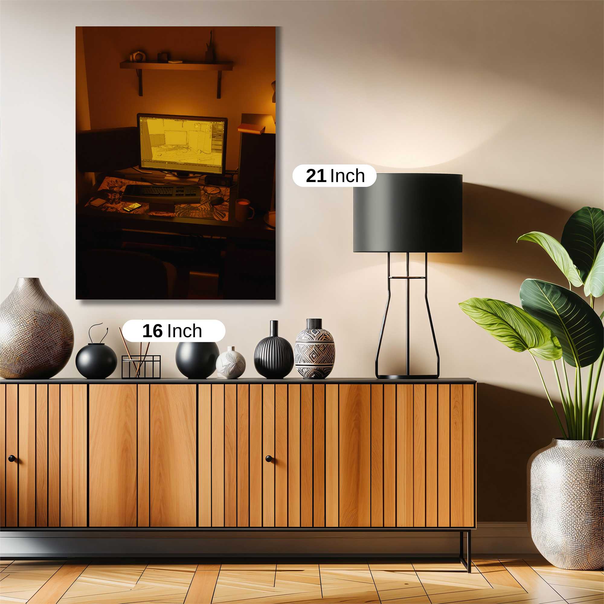 Gamer's Haven Safe Wall Magnetic / M