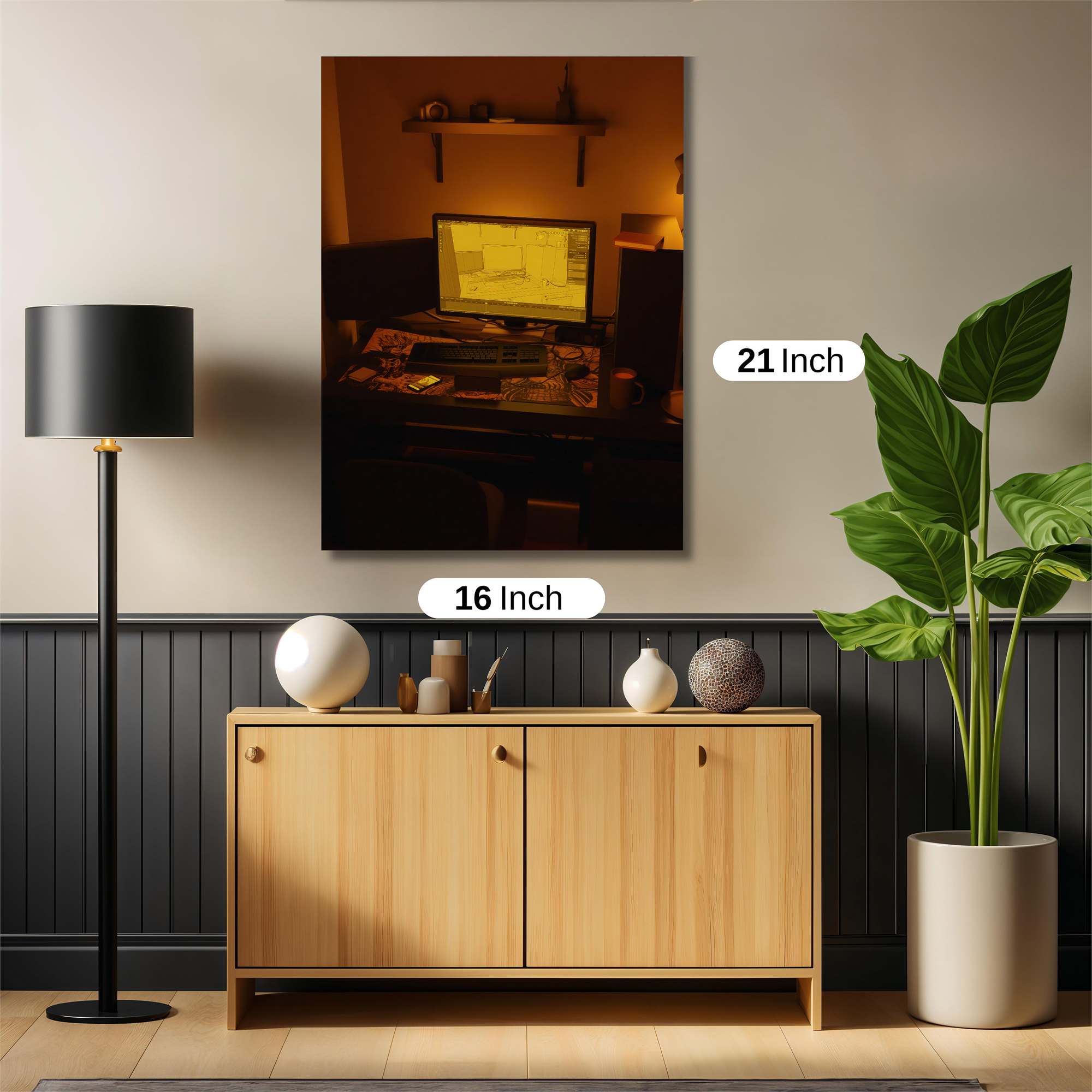 Gamer's Haven Safe Wall Magnetic / M