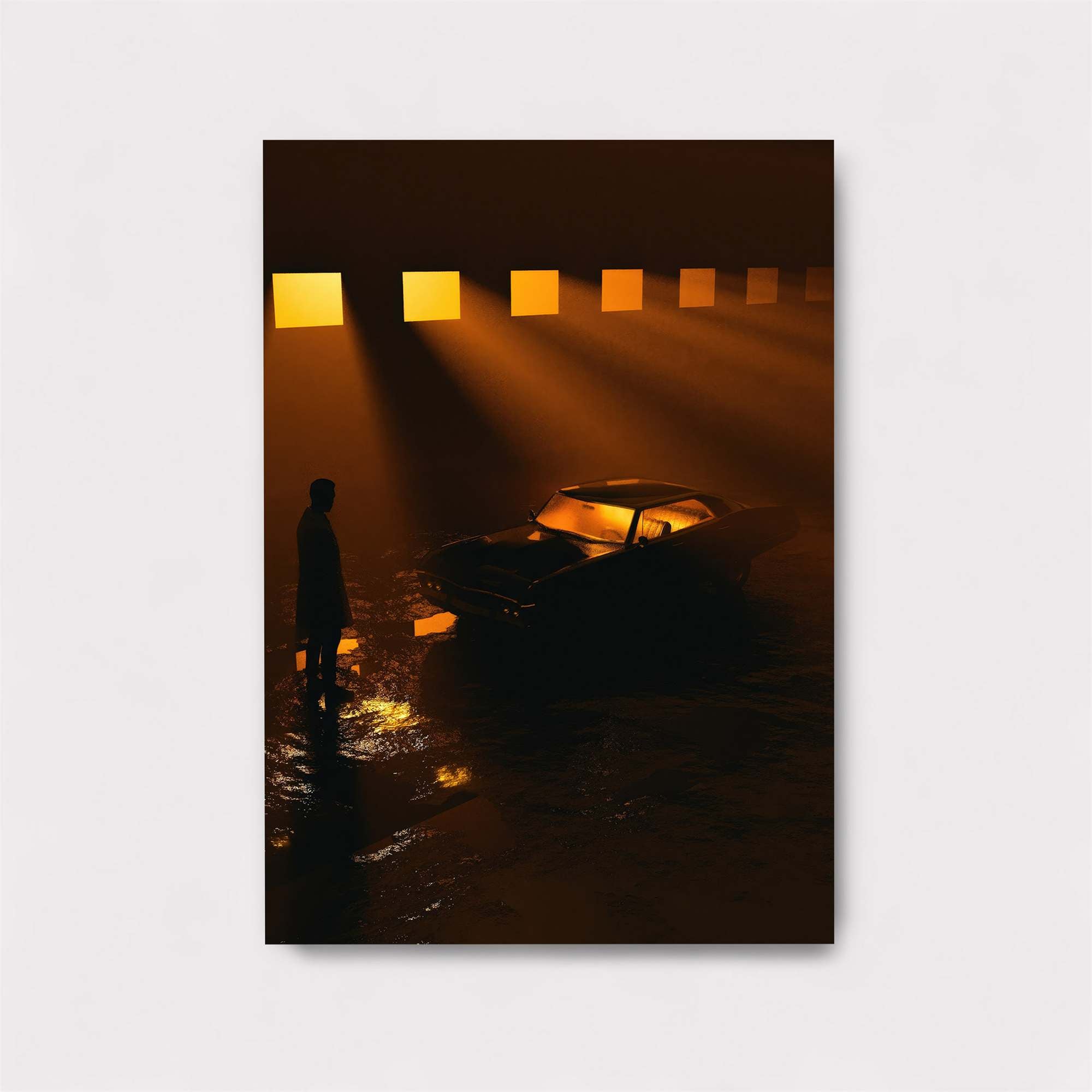 Car Enigma Safe Wall Magnetic / M