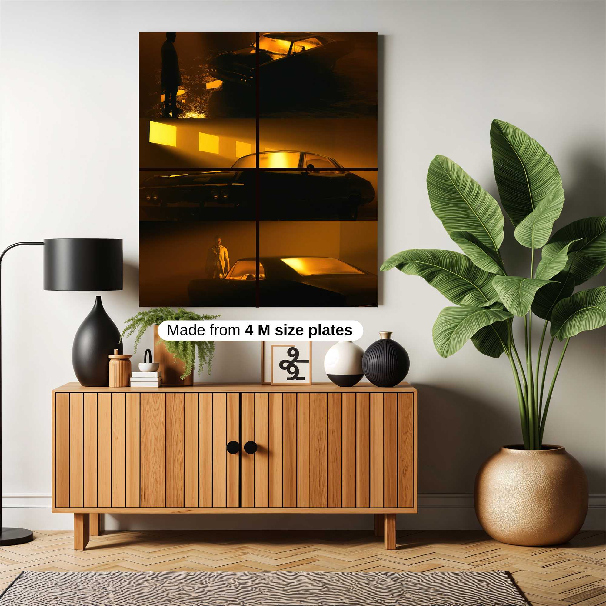 Noir Mystery Safe Wall Magnetic / M