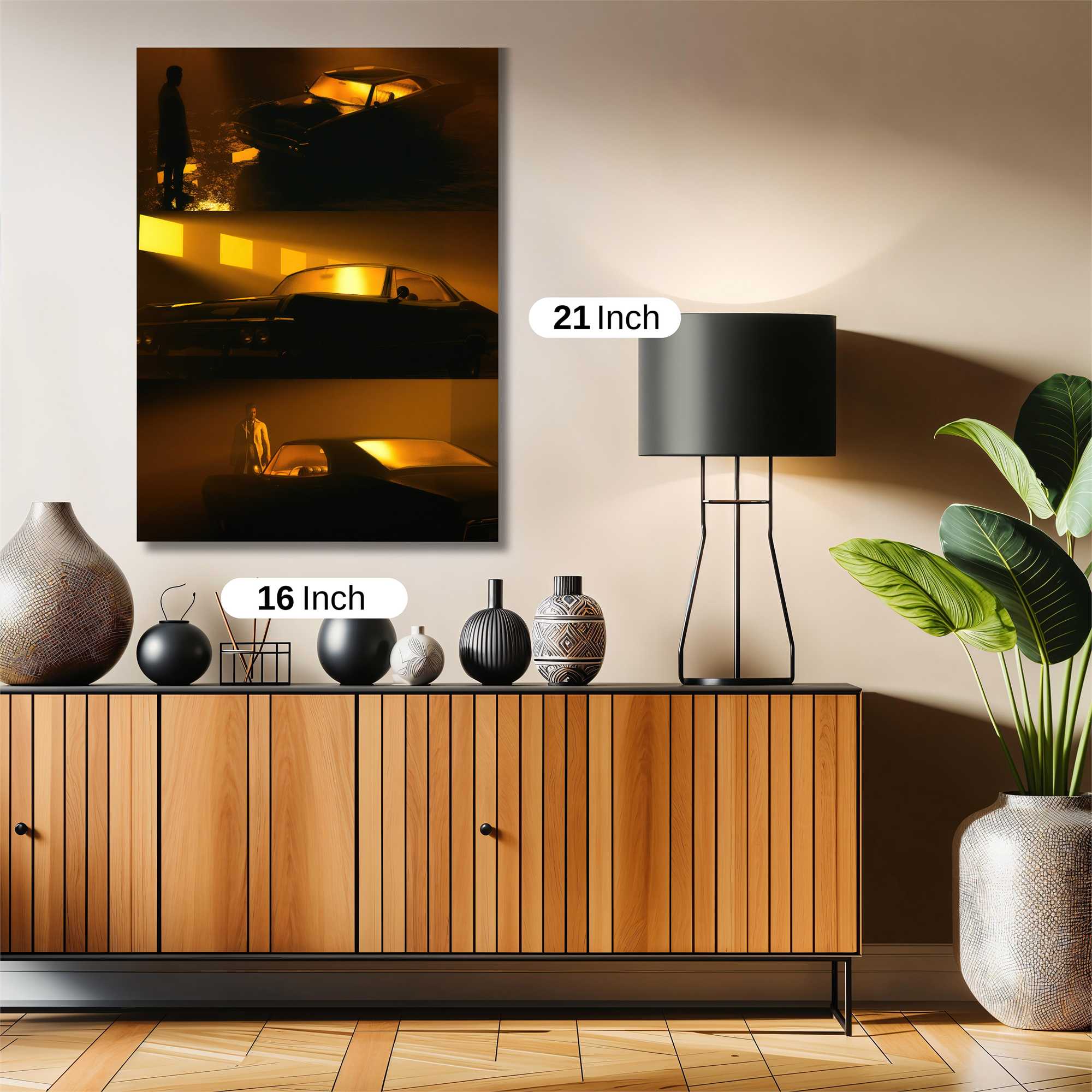 Noir Mystery Safe Wall Magnetic / M