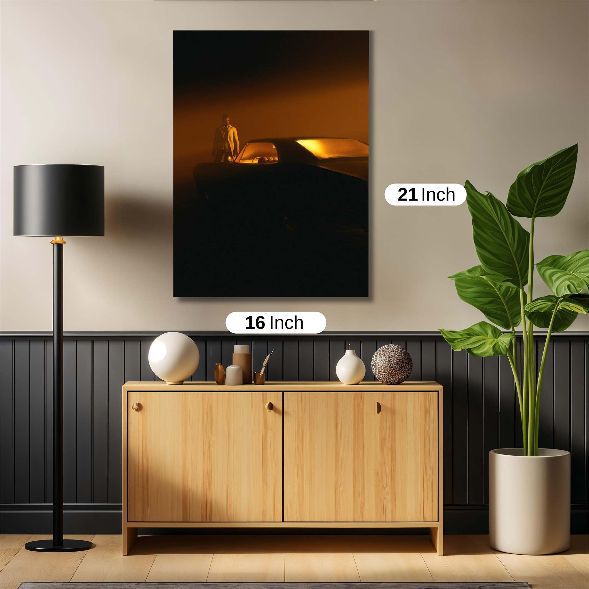 Night Vigil Safe Wall Magnetic / M