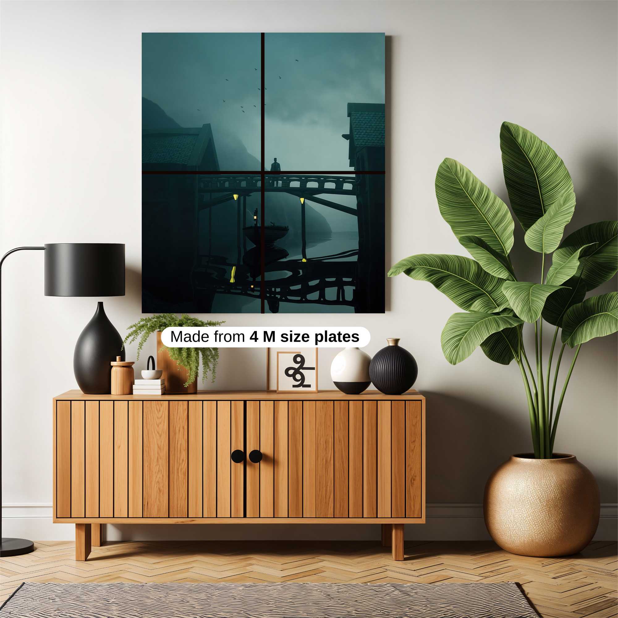 Bridge Solitude Safe Wall Magnetic / M