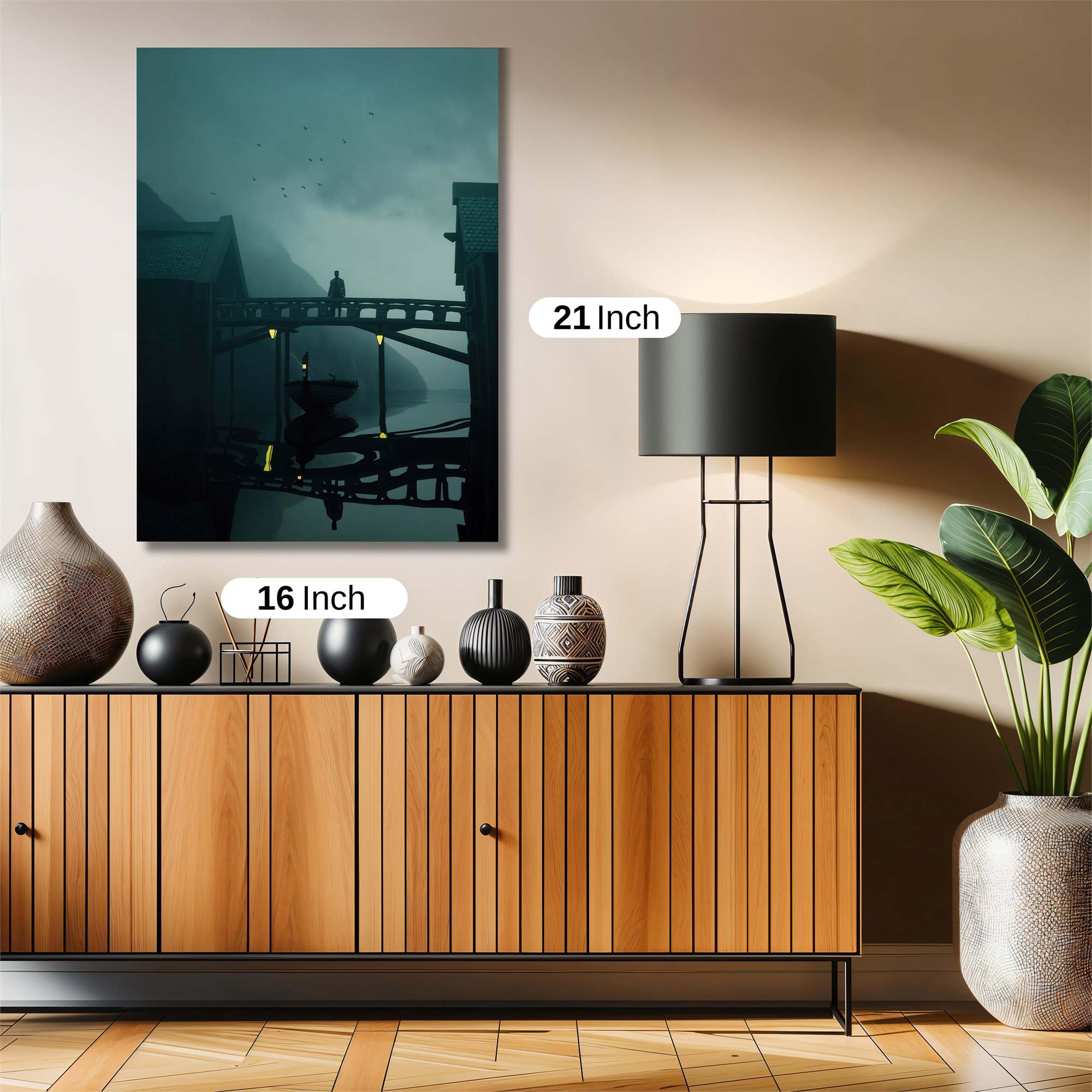Bridge Solitude Safe Wall Magnetic / M