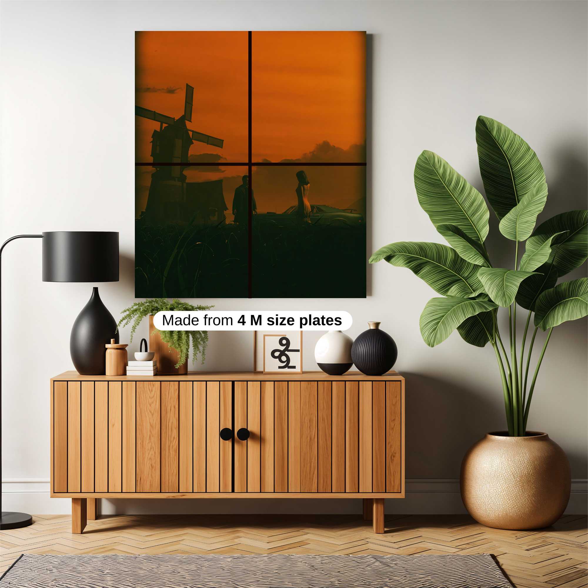 Windmill Twilight Safe Wall Magnetic / M