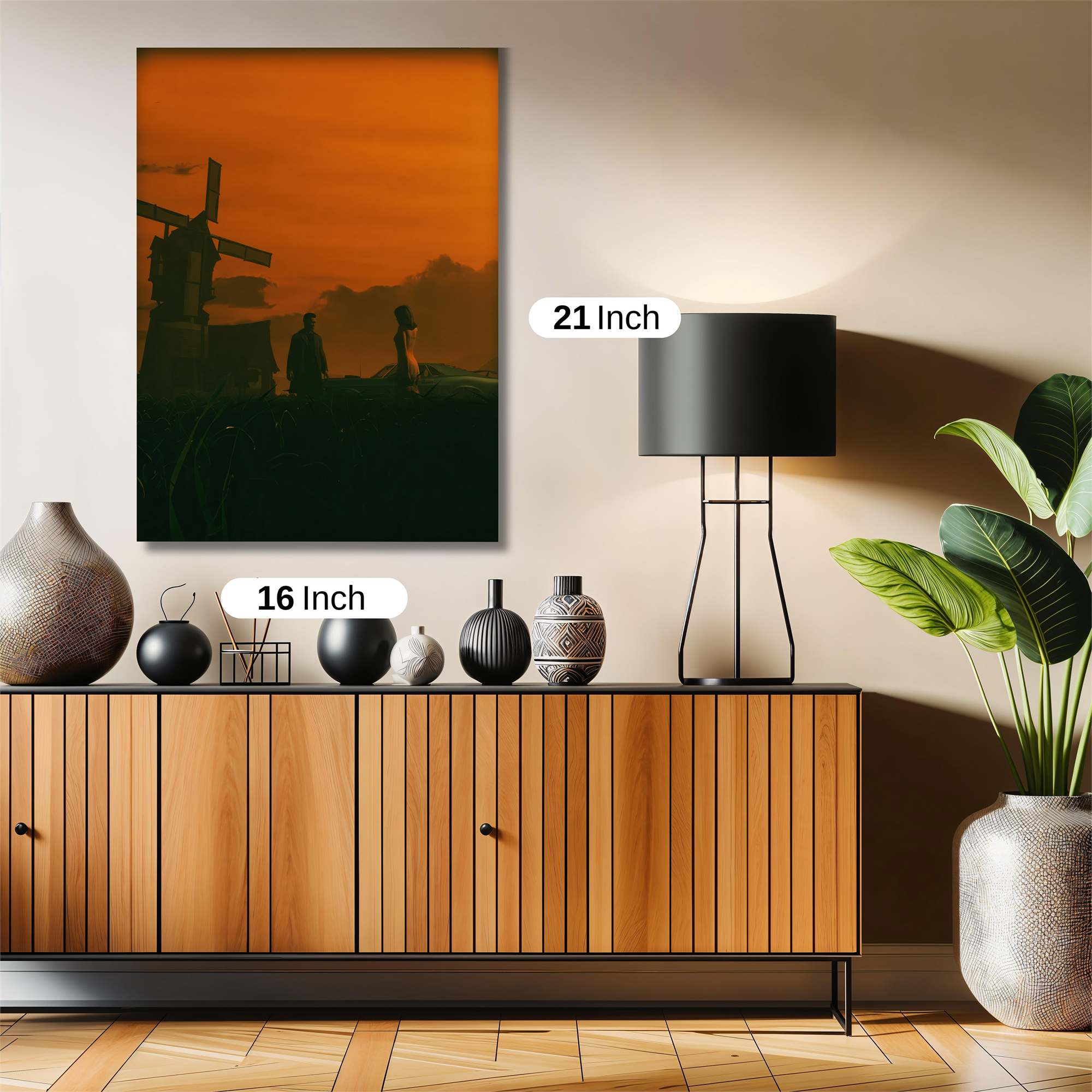 Windmill Twilight Safe Wall Magnetic / M