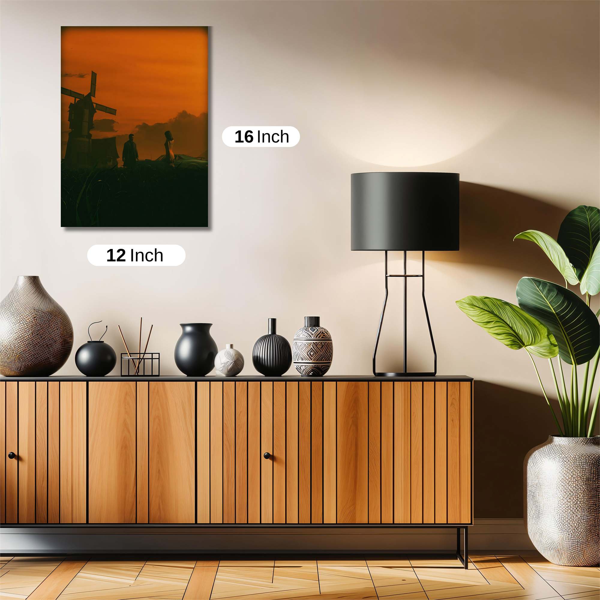 Windmill Twilight Safe Wall Magnetic / M