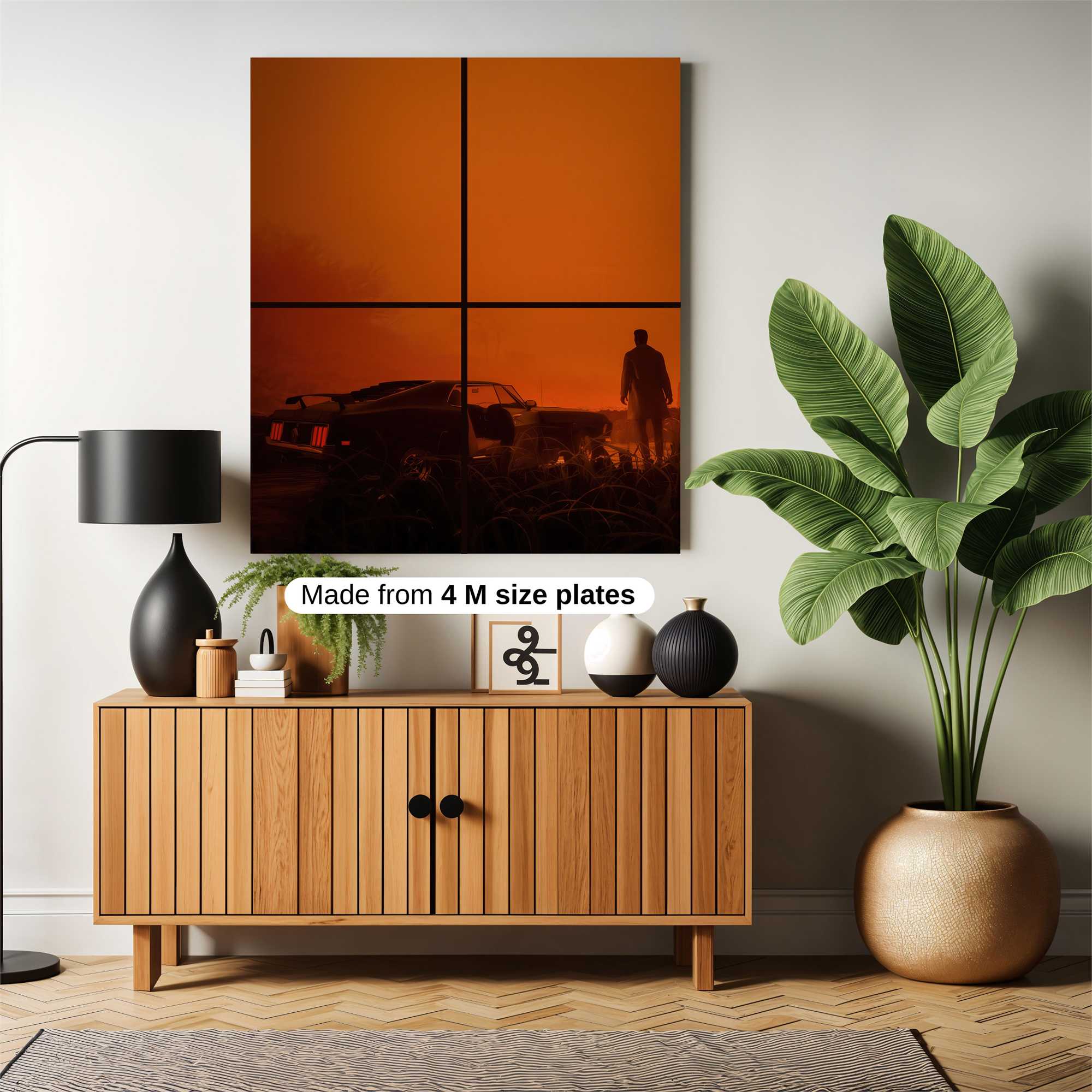 Apocalyptic Escape Safe Wall Magnetic / M