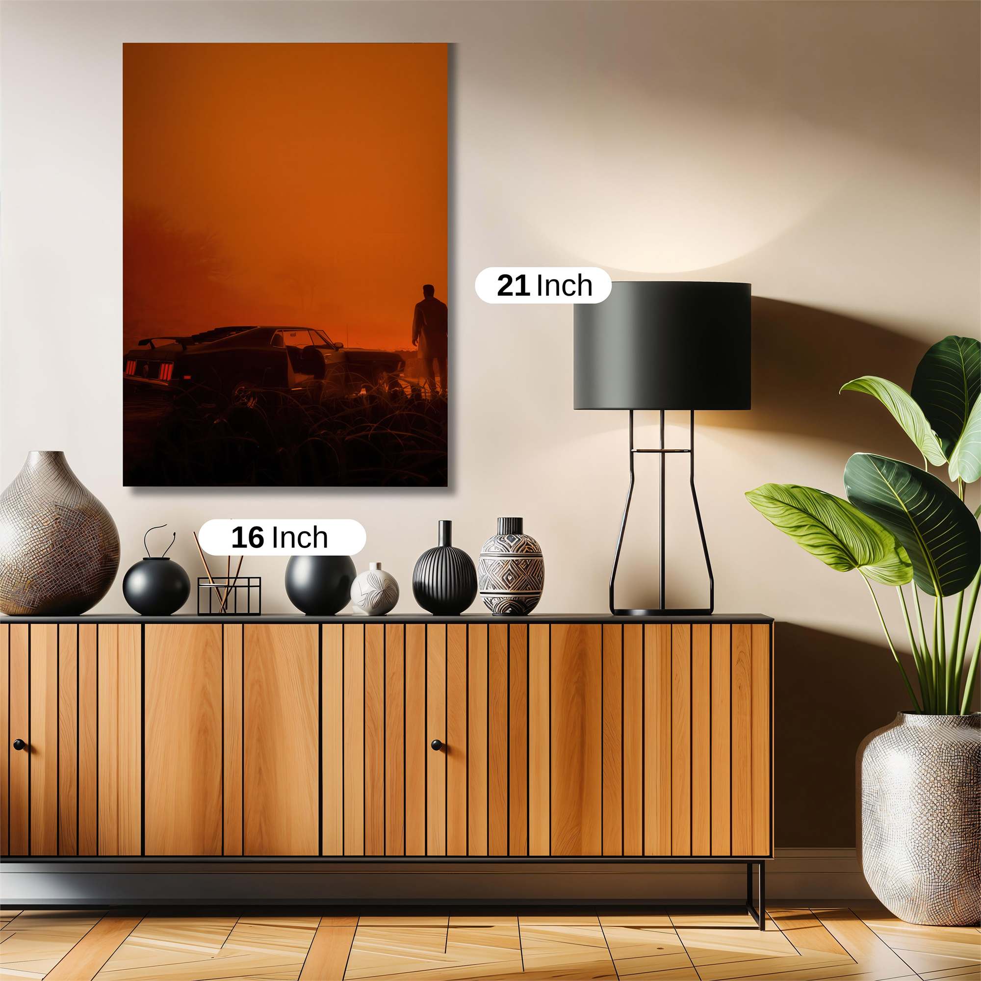 Apocalyptic Escape Safe Wall Magnetic / M