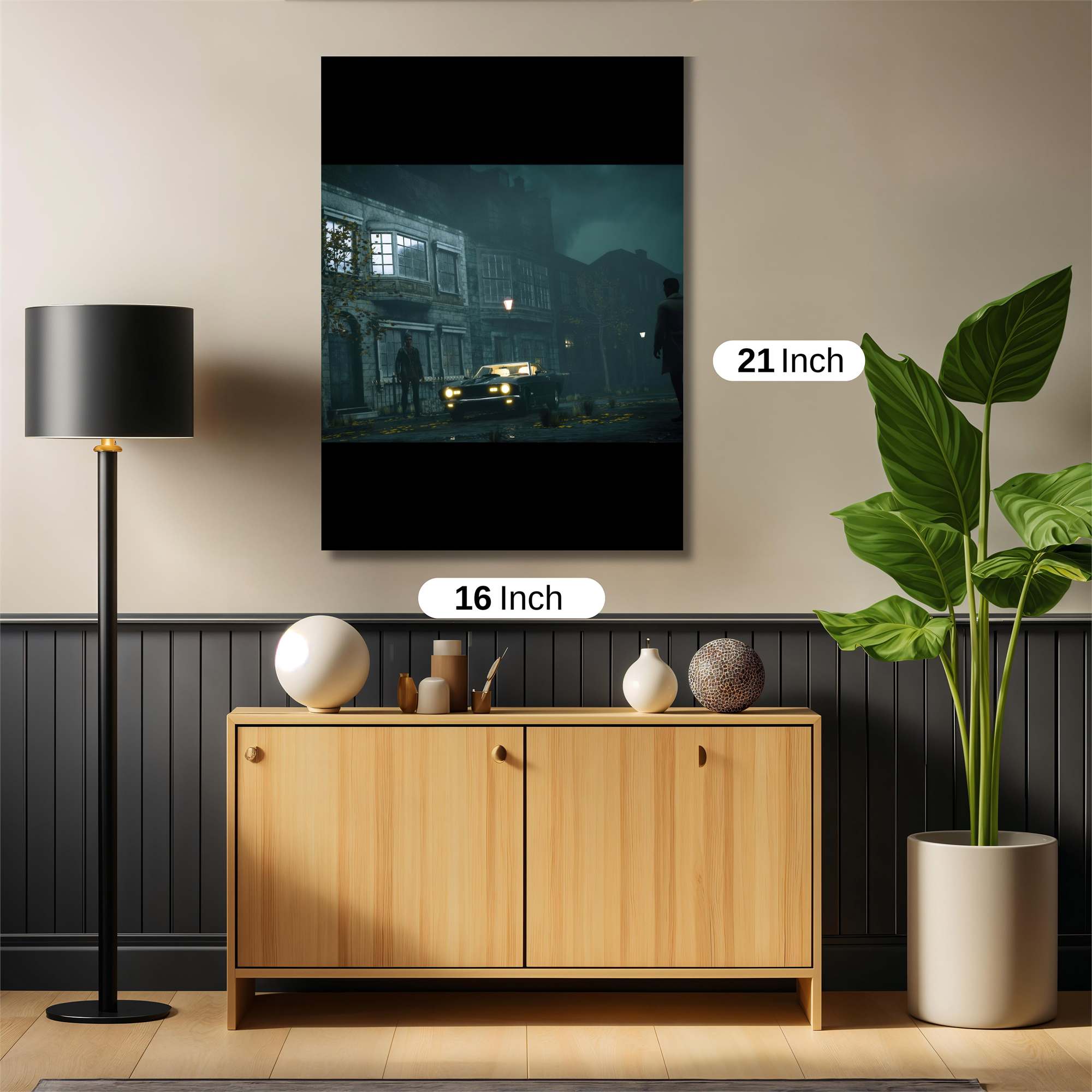Noir Enigma Safe Wall Magnetic / M