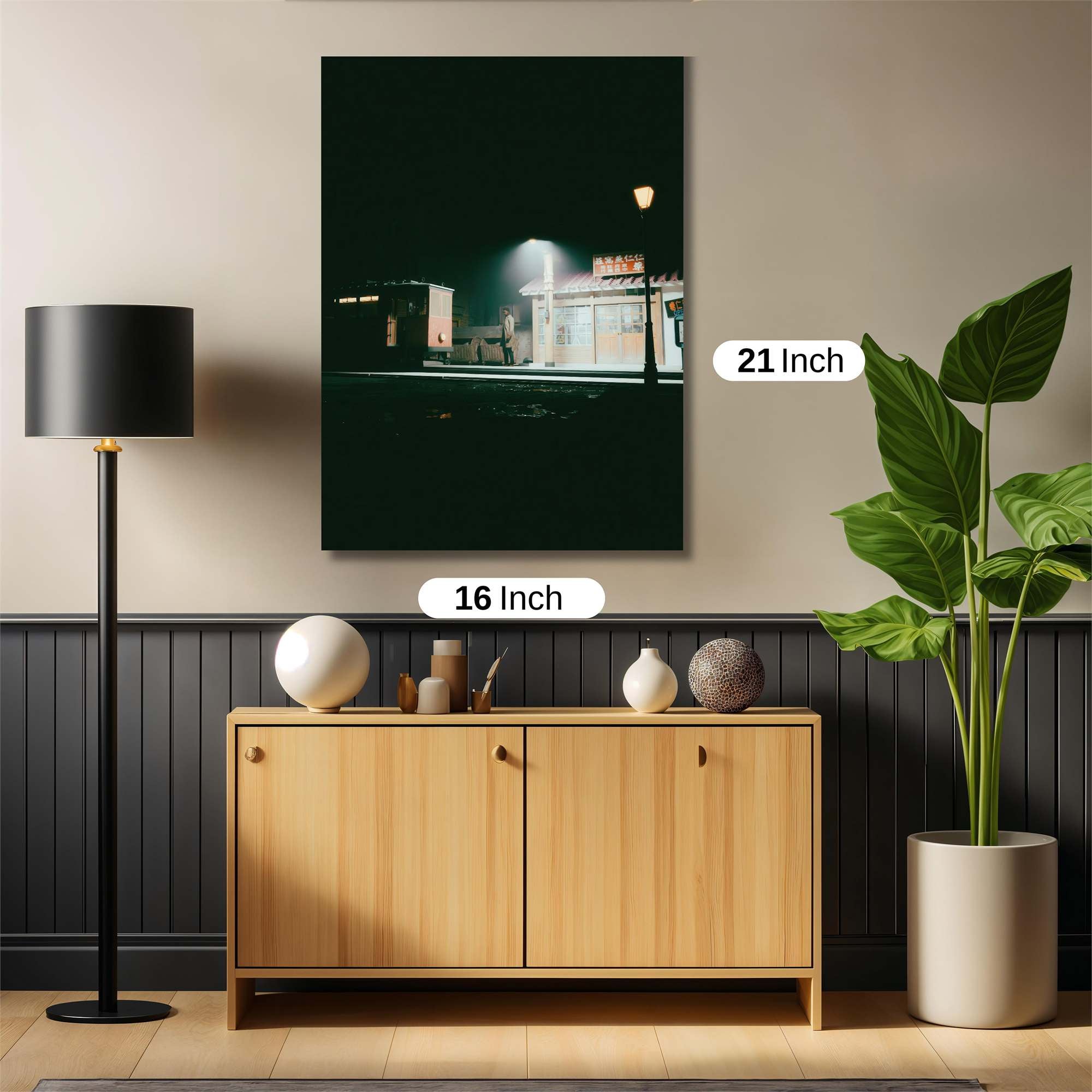 Night Solitude Safe Wall Magnetic / M