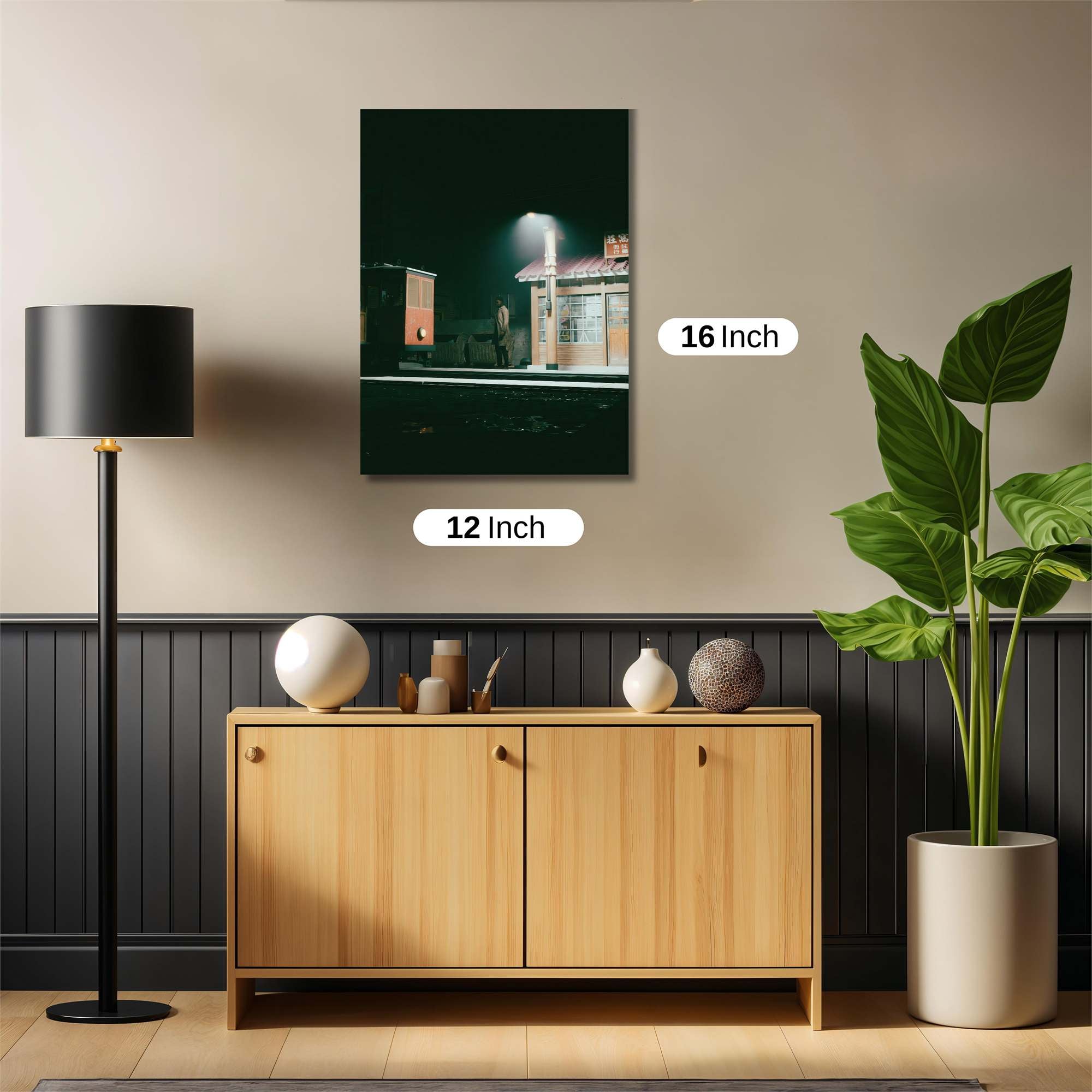 Nightly Wait Safe Wall Magnetic / M