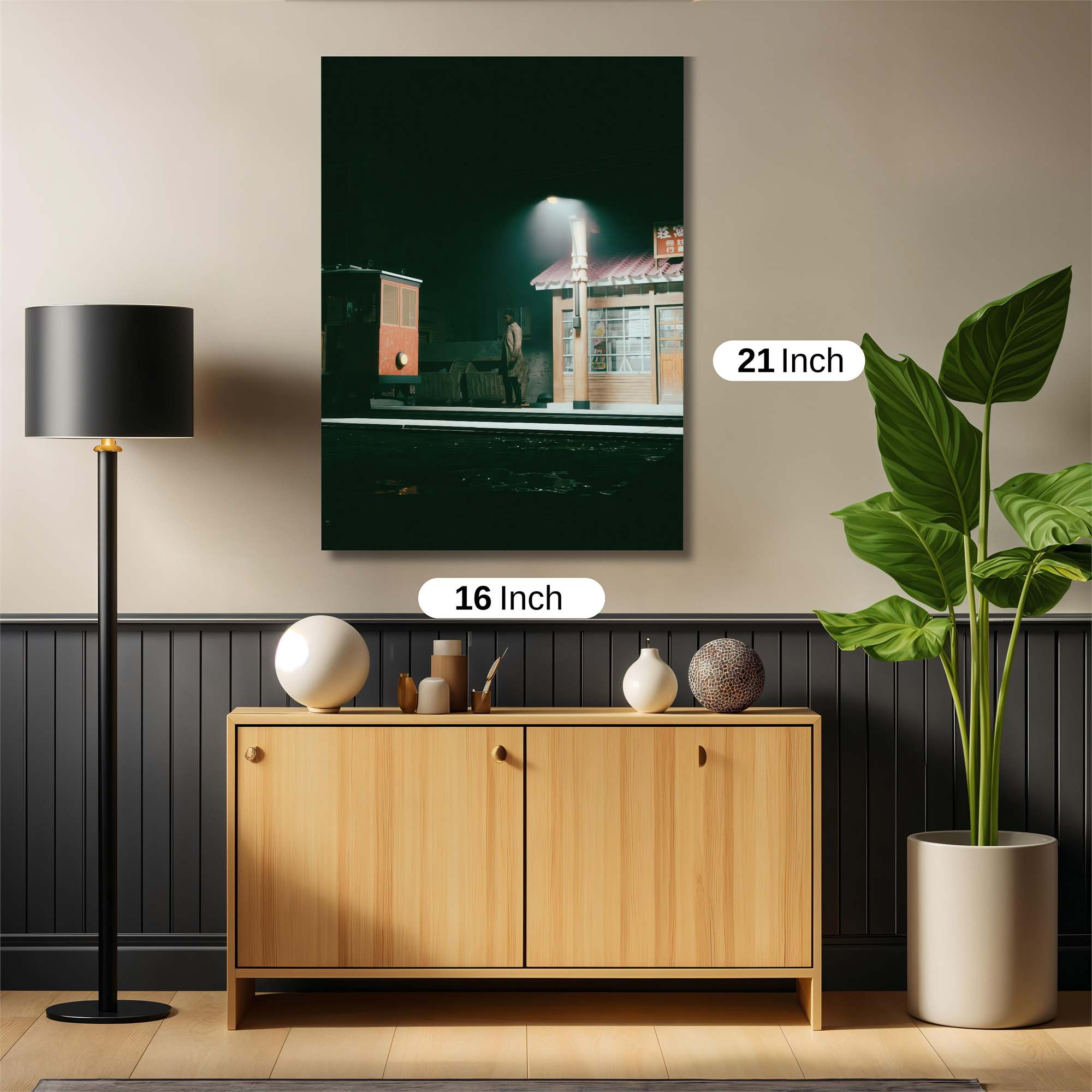 Nightly Wait Safe Wall Magnetic / M