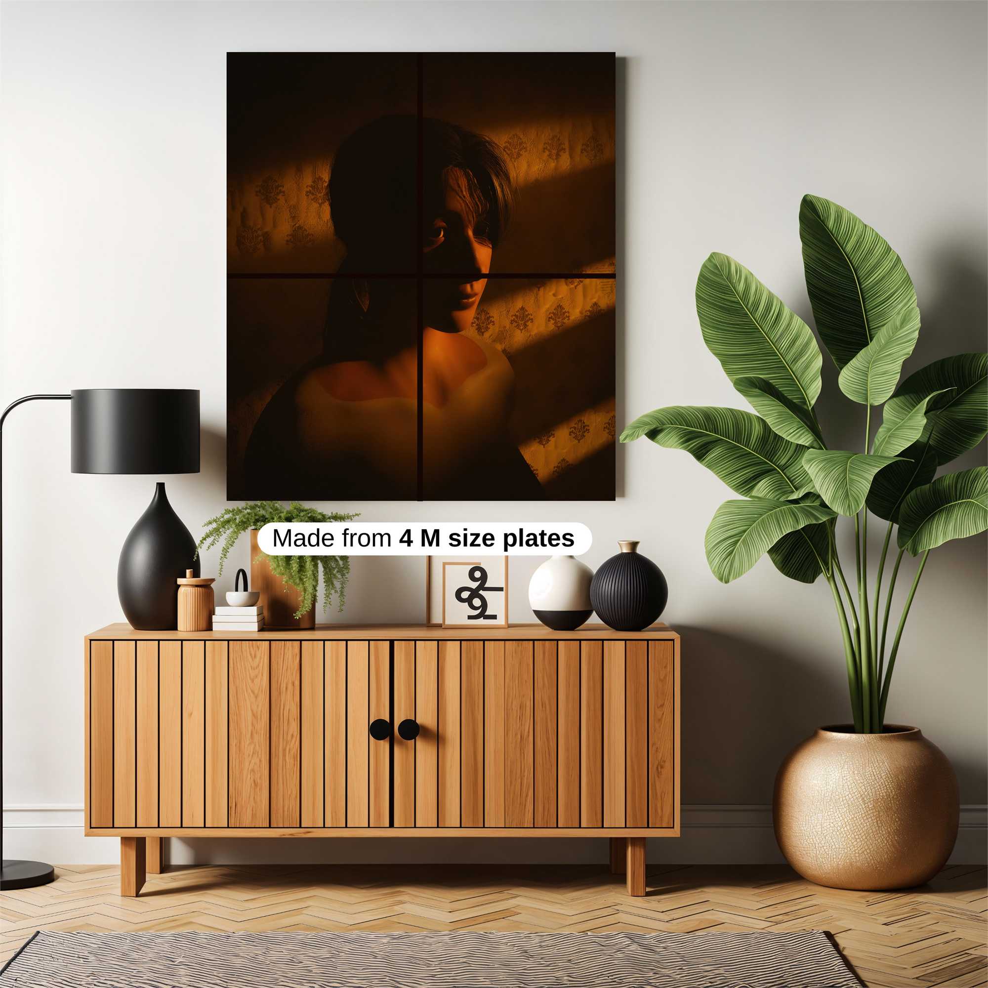 Shadowed Serenity Safe Wall Magnetic / M