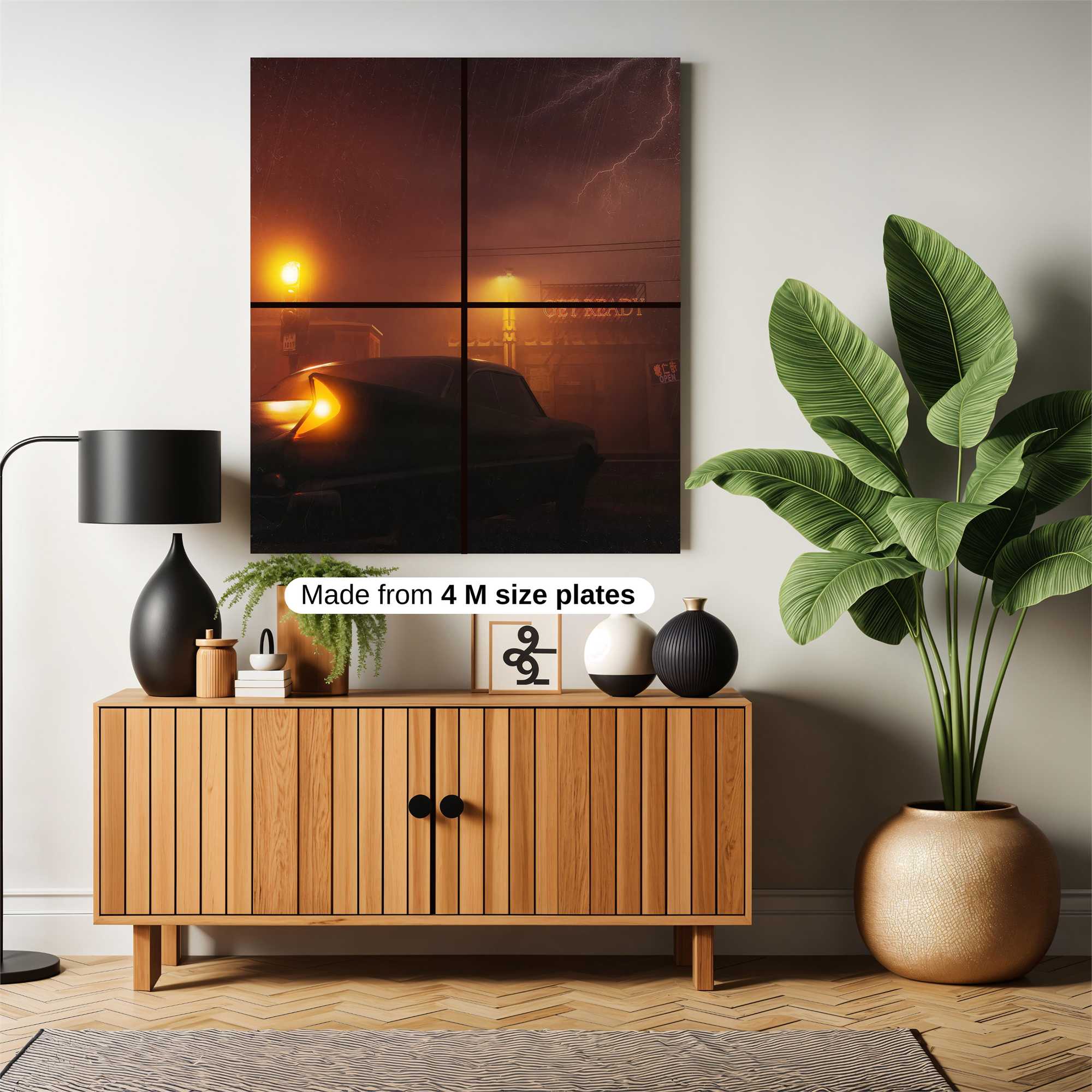 Stormy Warning Safe Wall Magnetic / M