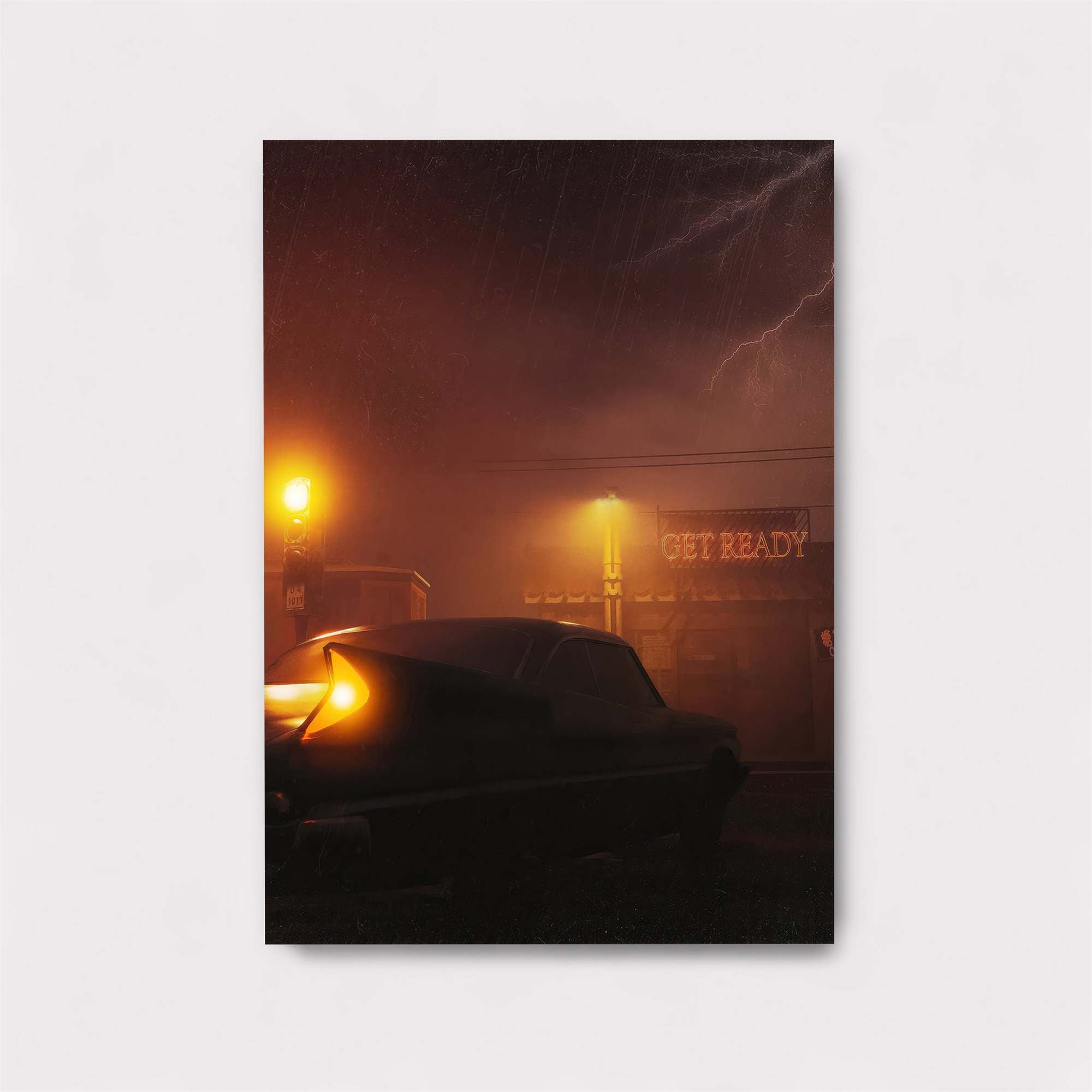 Stormy Warning Safe Wall Magnetic / M