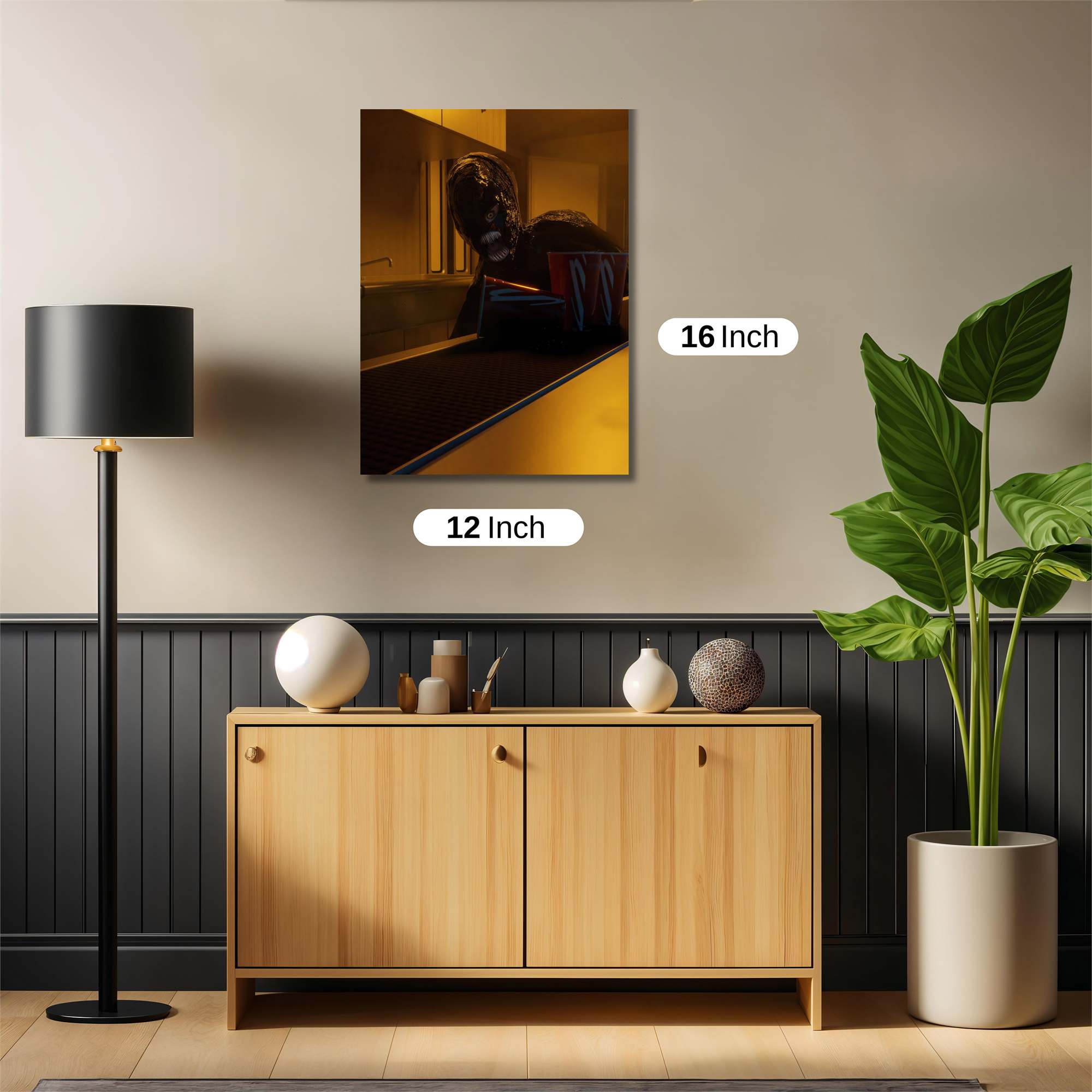 Alien Intruder Safe Wall Magnetic / M